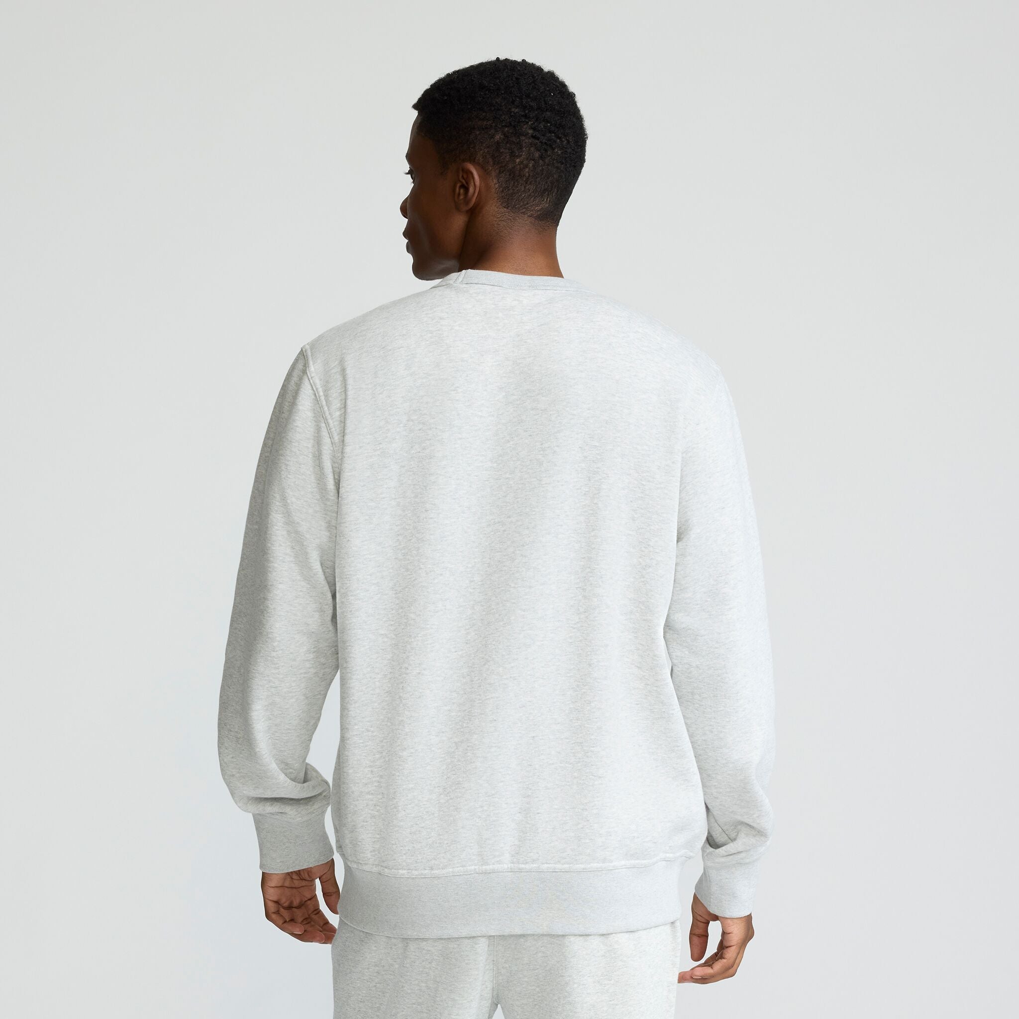 Powerblend Crewneck Sweatshirt. Script Logo - Image 2