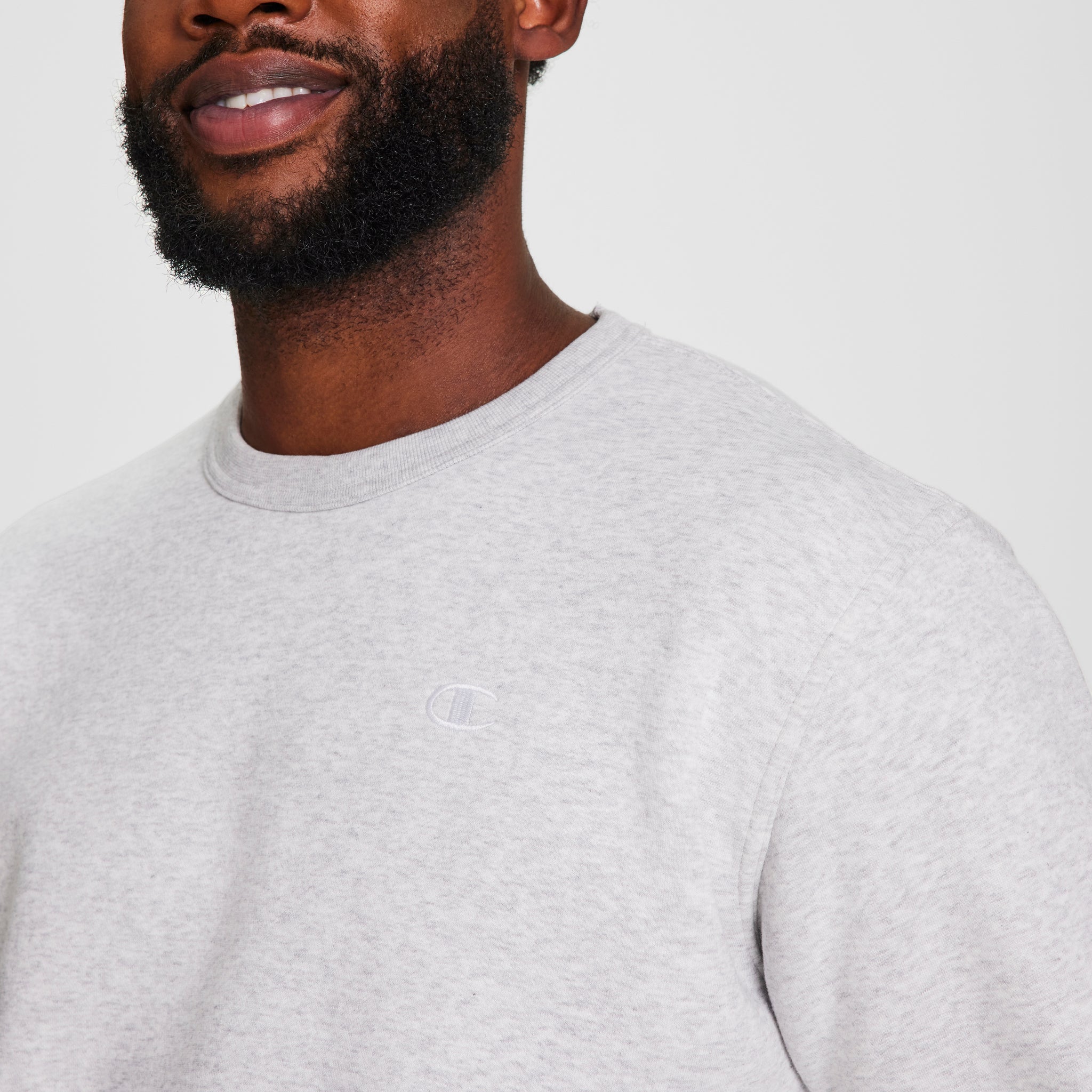 Powerblend Crewneck Sweatshirt. C Logo - Big & Tall - Image 3