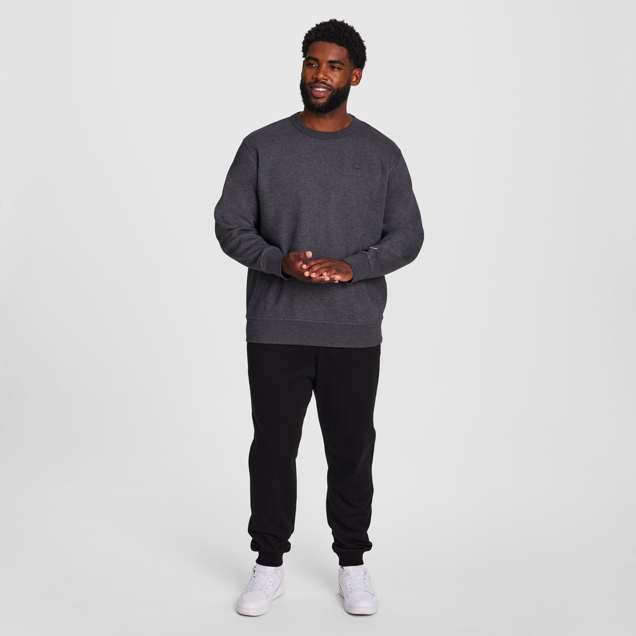 Powerblend Crewneck Sweatshirt. C Logo - Big & Tall - Image 4