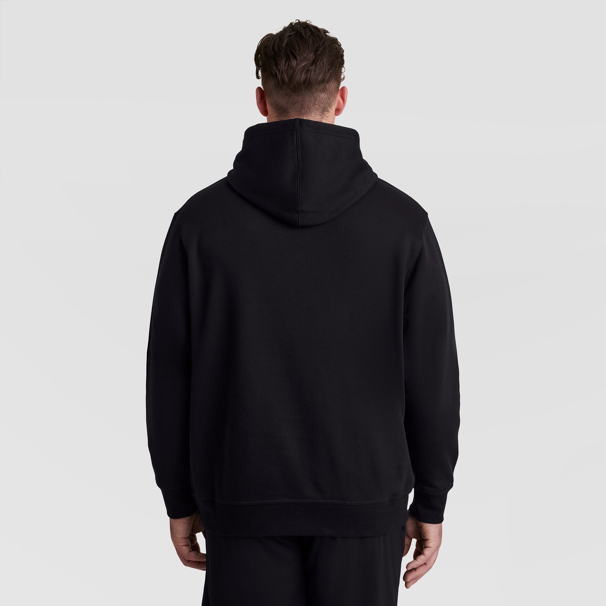 Powerblend Hoodie. Full Script Logo - Big & Tall - Image 3