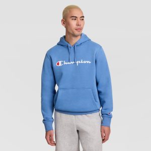 Powerblend Hoodie. Full Script Logo