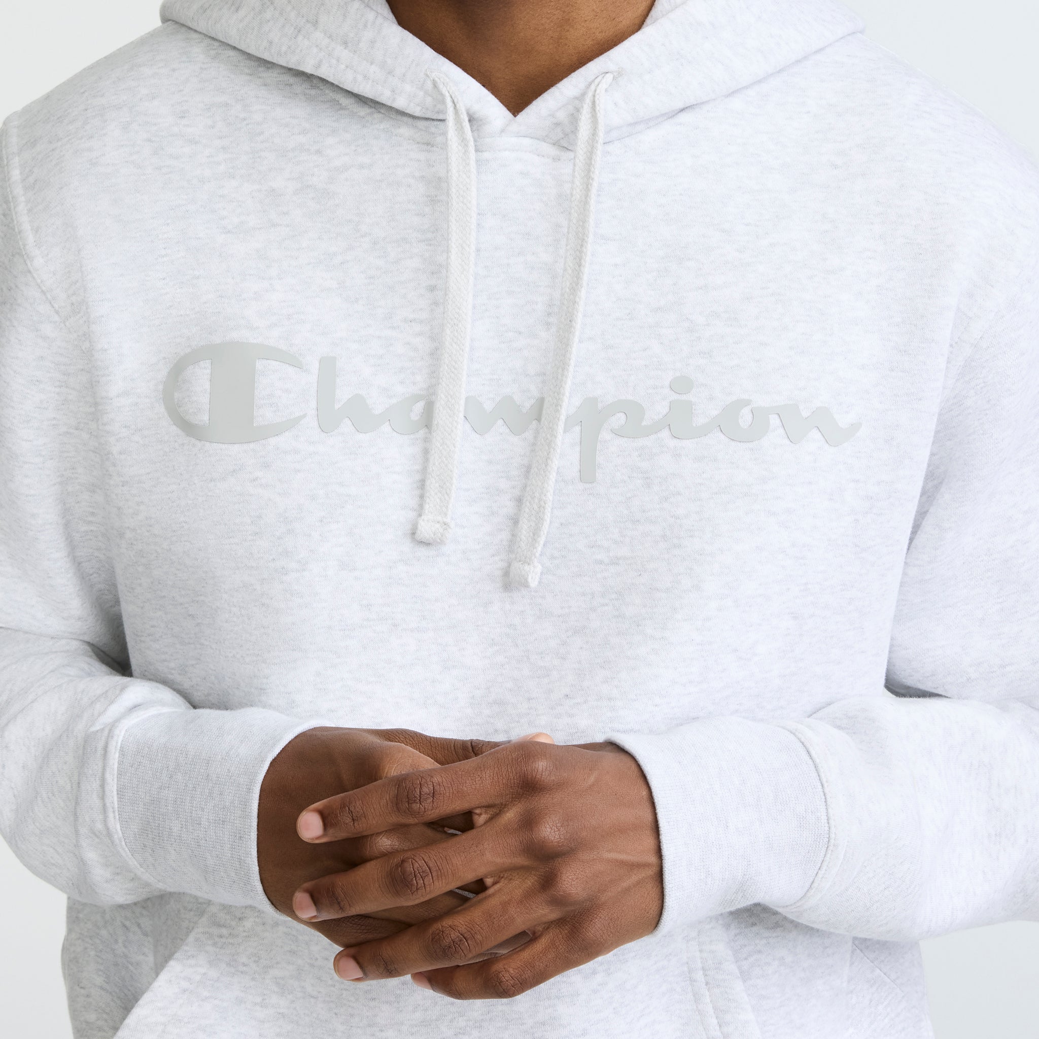 Powerblend Hoodie. Tonal Script Logo - Image 3
