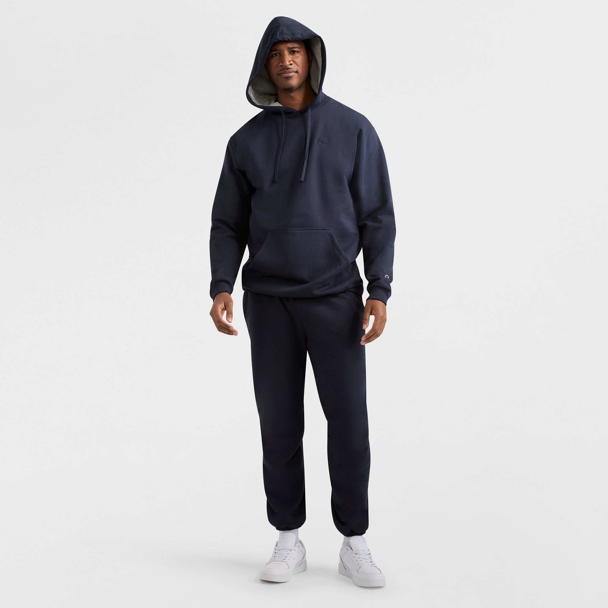 Powerblend Hoodie. C Logo - Big & Tall - Image 4