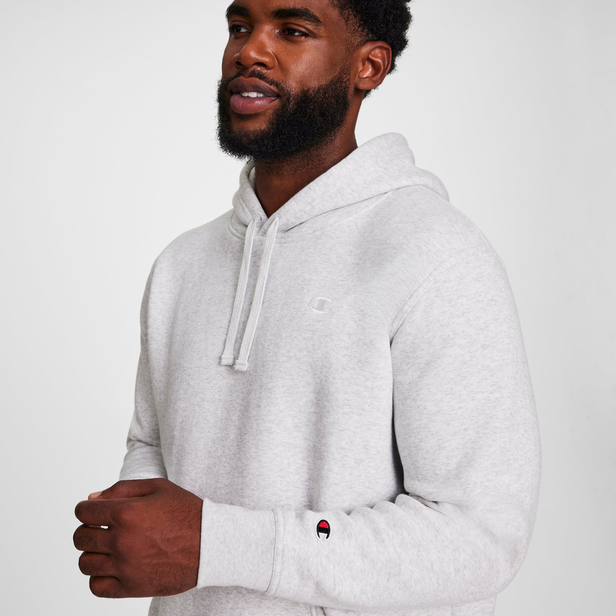 Powerblend Hoodie. C Logo - Big & Tall - Image 3
