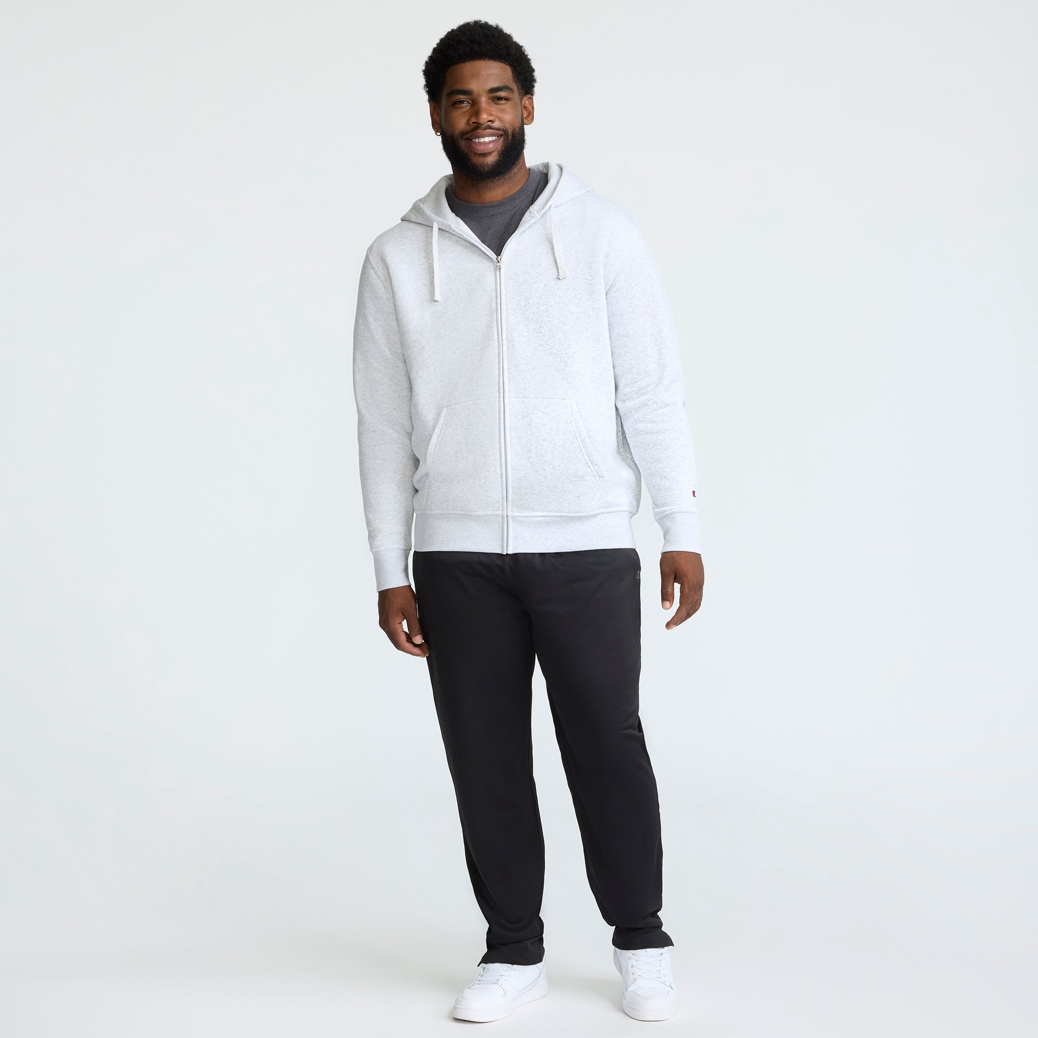 Powerblend Full-Zip Hoodie. C Logo - Big & Tall - Image 4