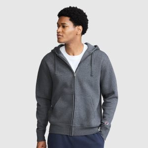 Powerblend Full-Zip Hoodie. C Logo