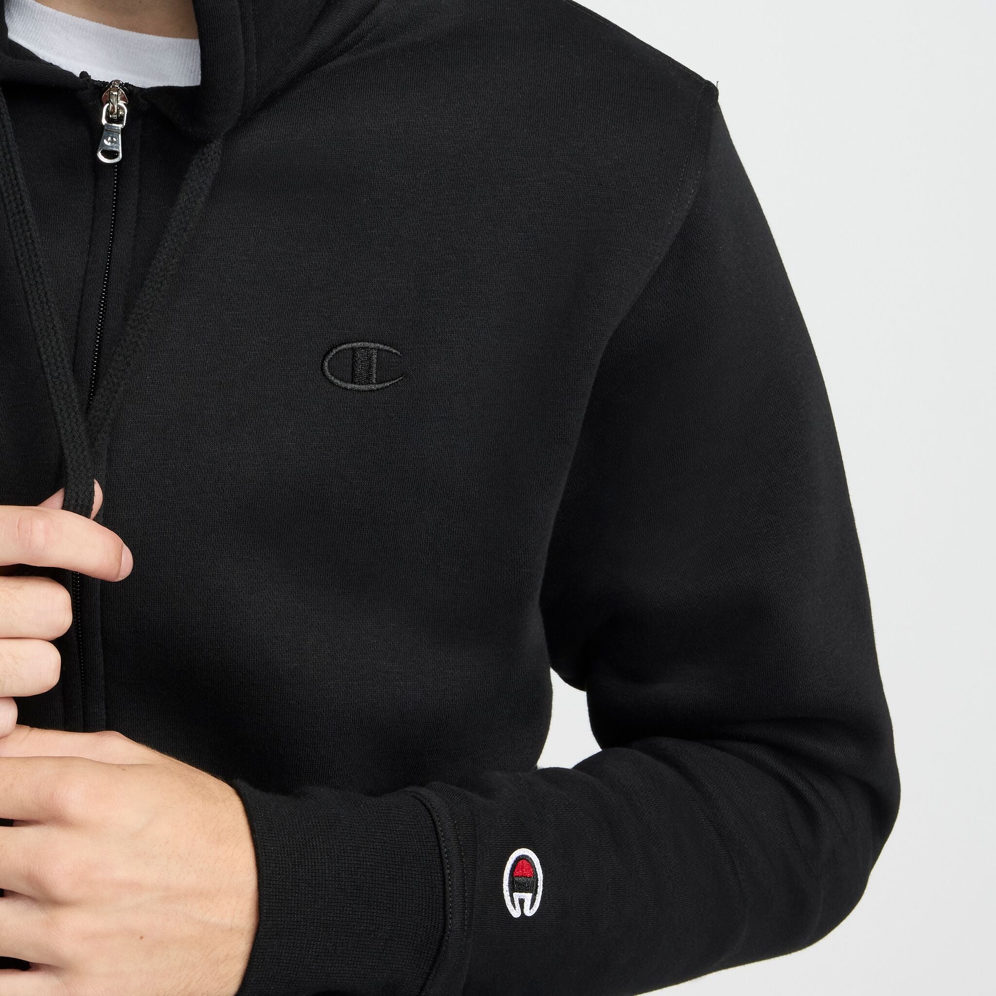 Powerblend Full-Zip Hoodie. C Logo - Image 3