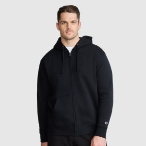 Powerblend Full-Zip Hoodie. C Logo - Big & Tall