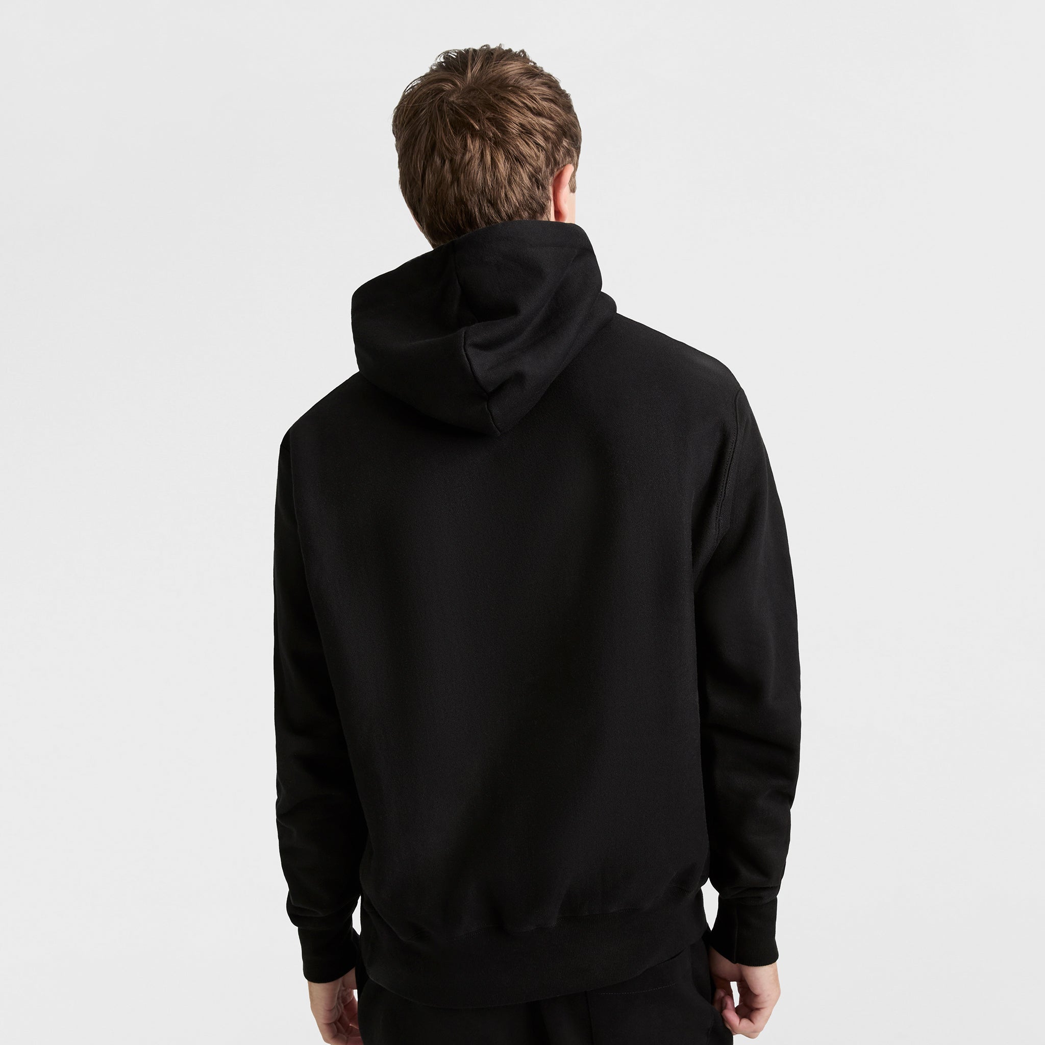 Reverse Weave Small C Hooded Sweatshirt - Image 2