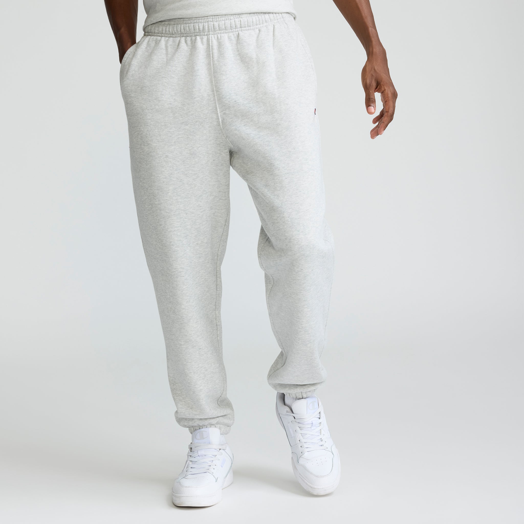 Powerblend Sweatpants. Cinched Bottom. C Logo - Big & Tall