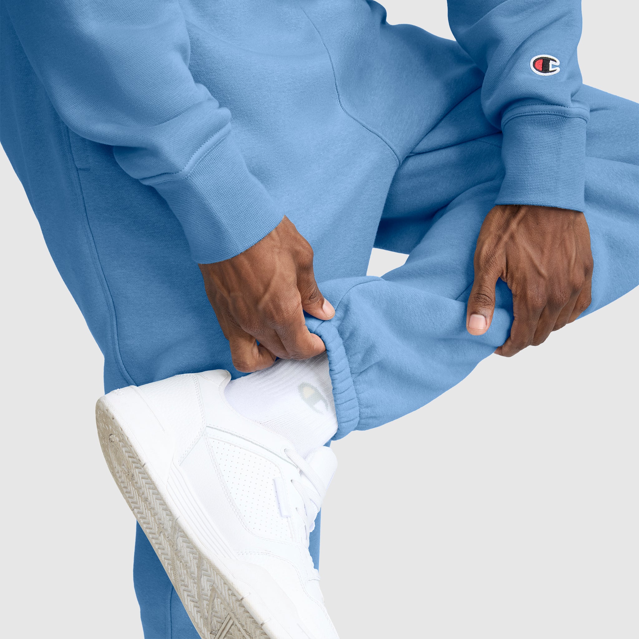 Powerblend Sweatpants. Cinched Bottom. C Logo - Image 3