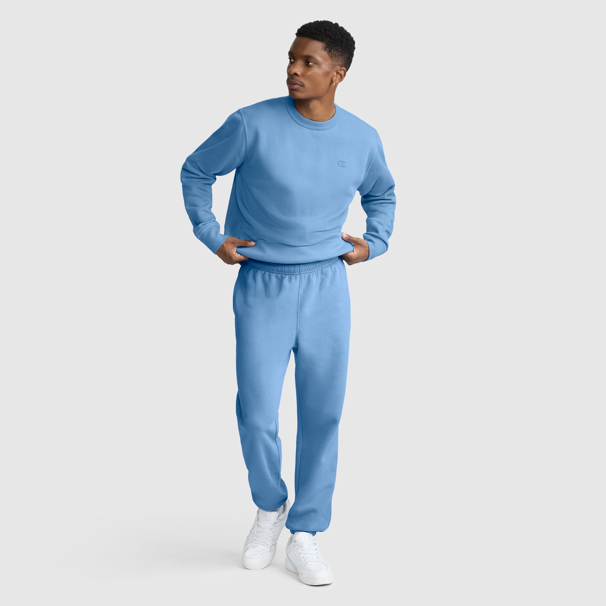Powerblend Sweatpants. Cinched Bottom. C Logo - Image 4