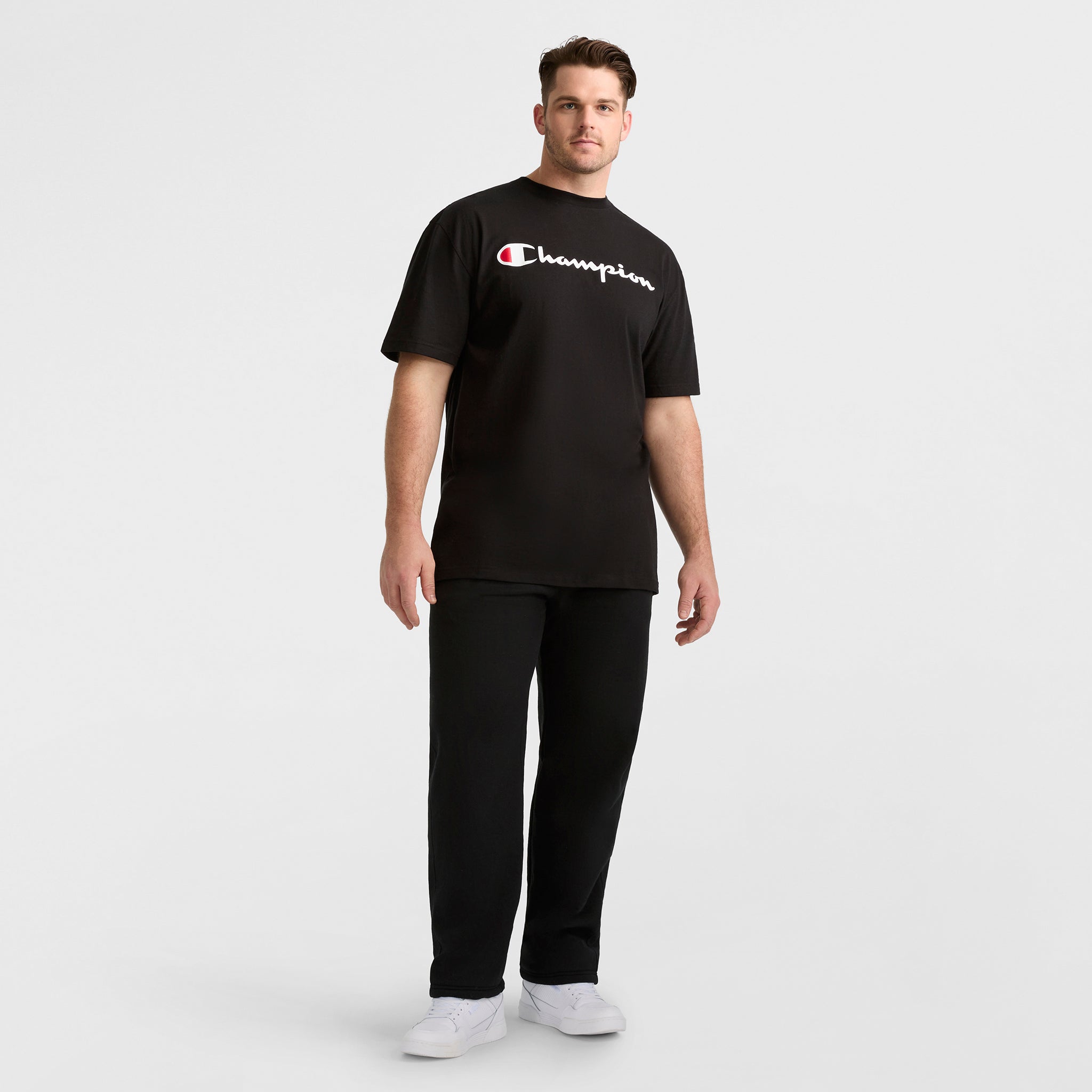 Powerblend Sweatpants. Open Hem. C Logo - Big & Tall - Image 4