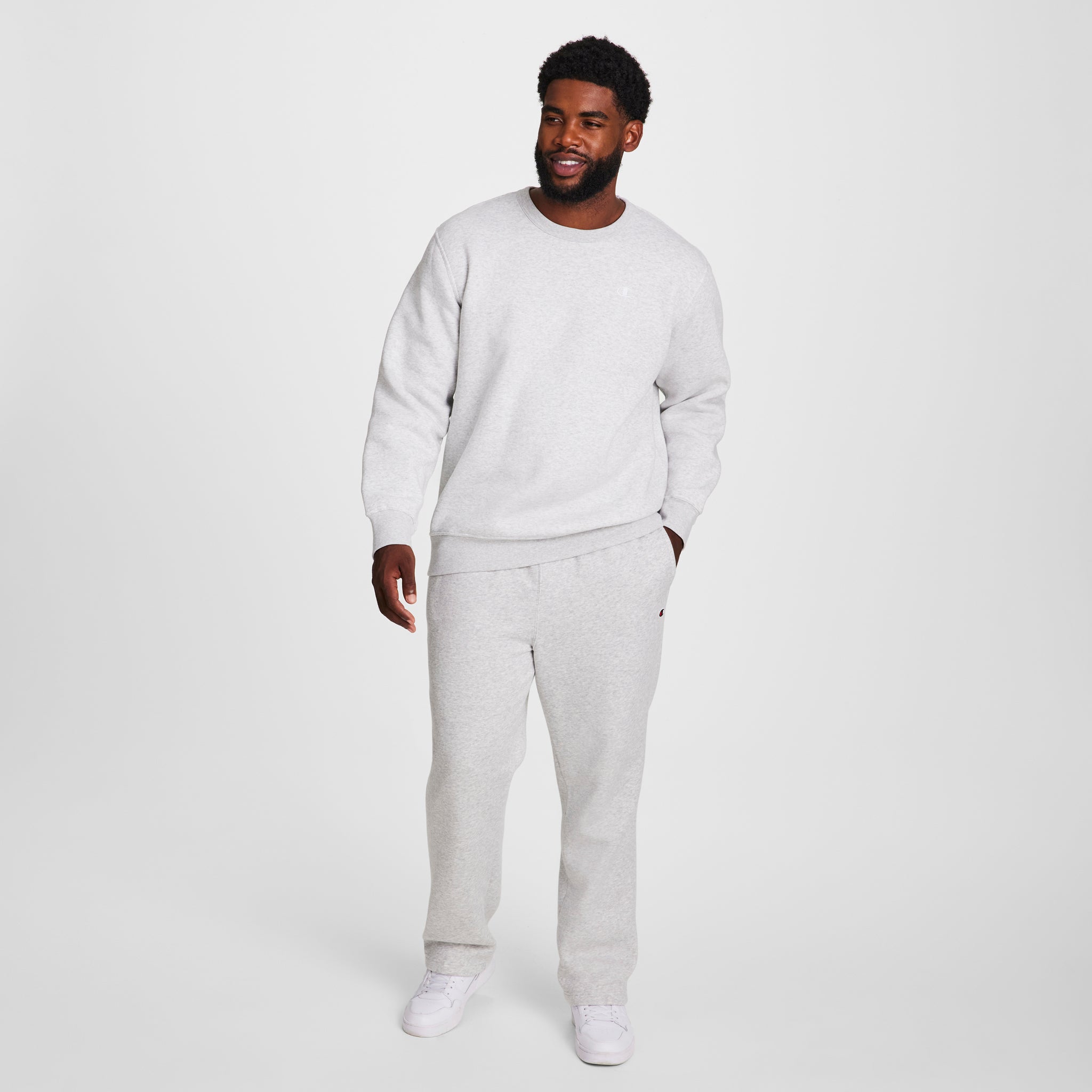 Powerblend Sweatpants. Open Hem. C Logo - Big & Tall - Image 4