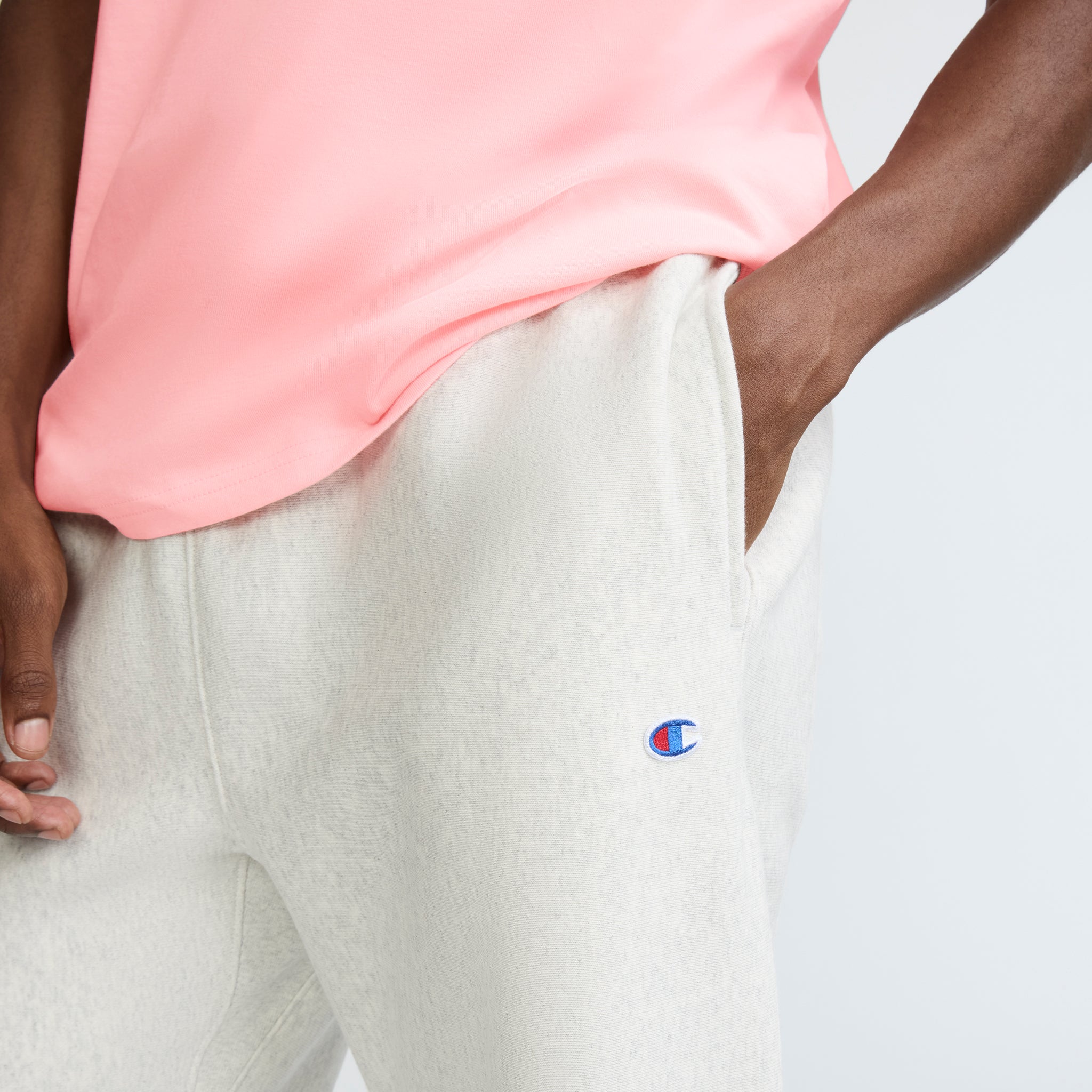 Reverse Weave Small Logo Cinched Sweatpants - Image 3