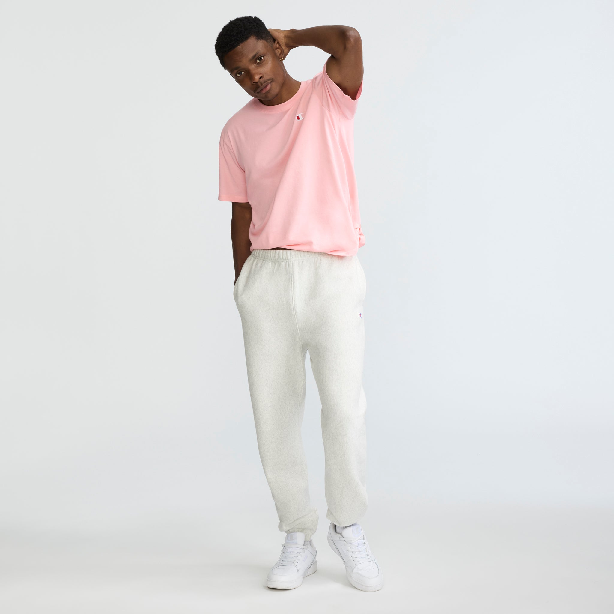Reverse Weave Small Logo Cinched Sweatpants - Image 4