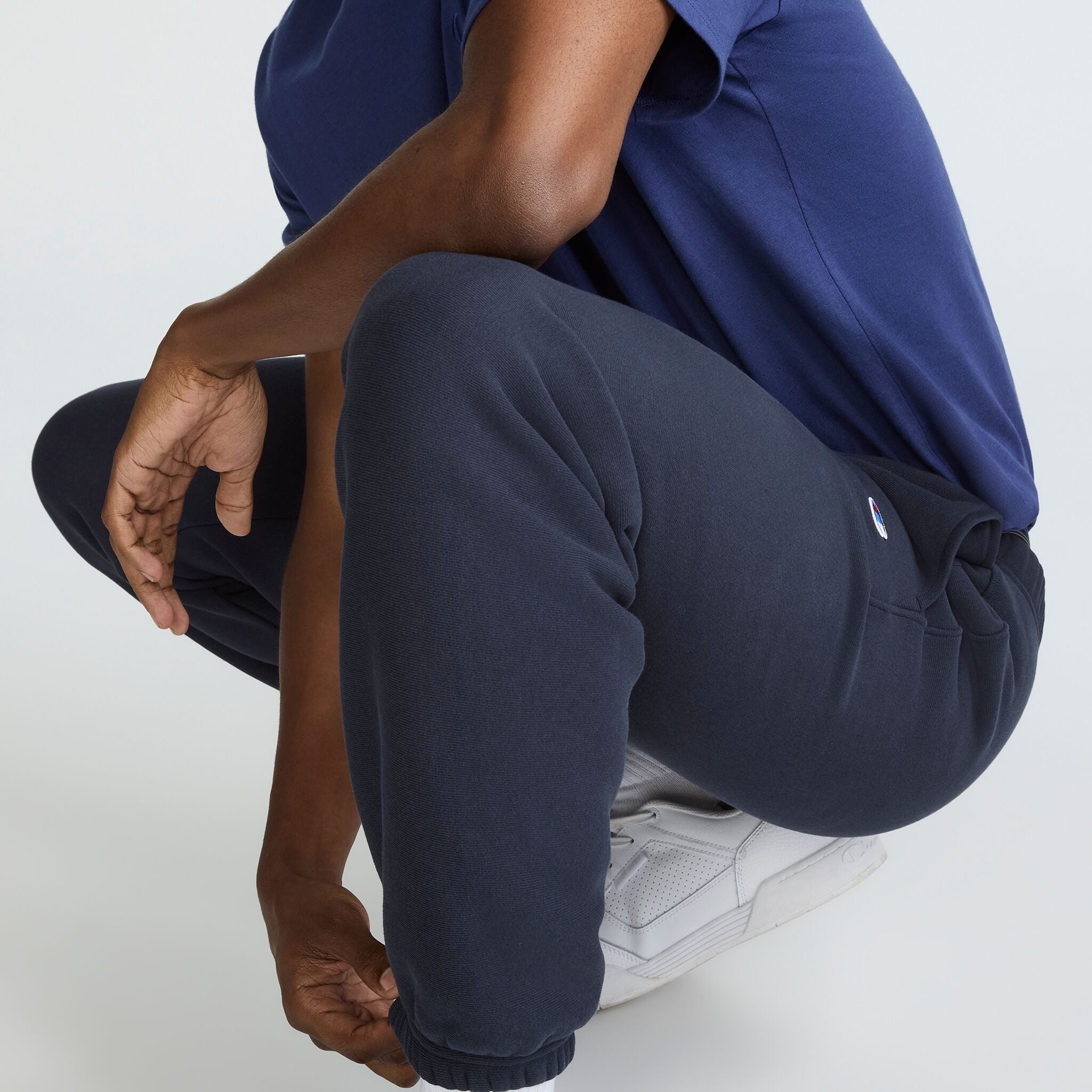 Reverse Weave Small Logo Cinched Sweatpants - Image 3