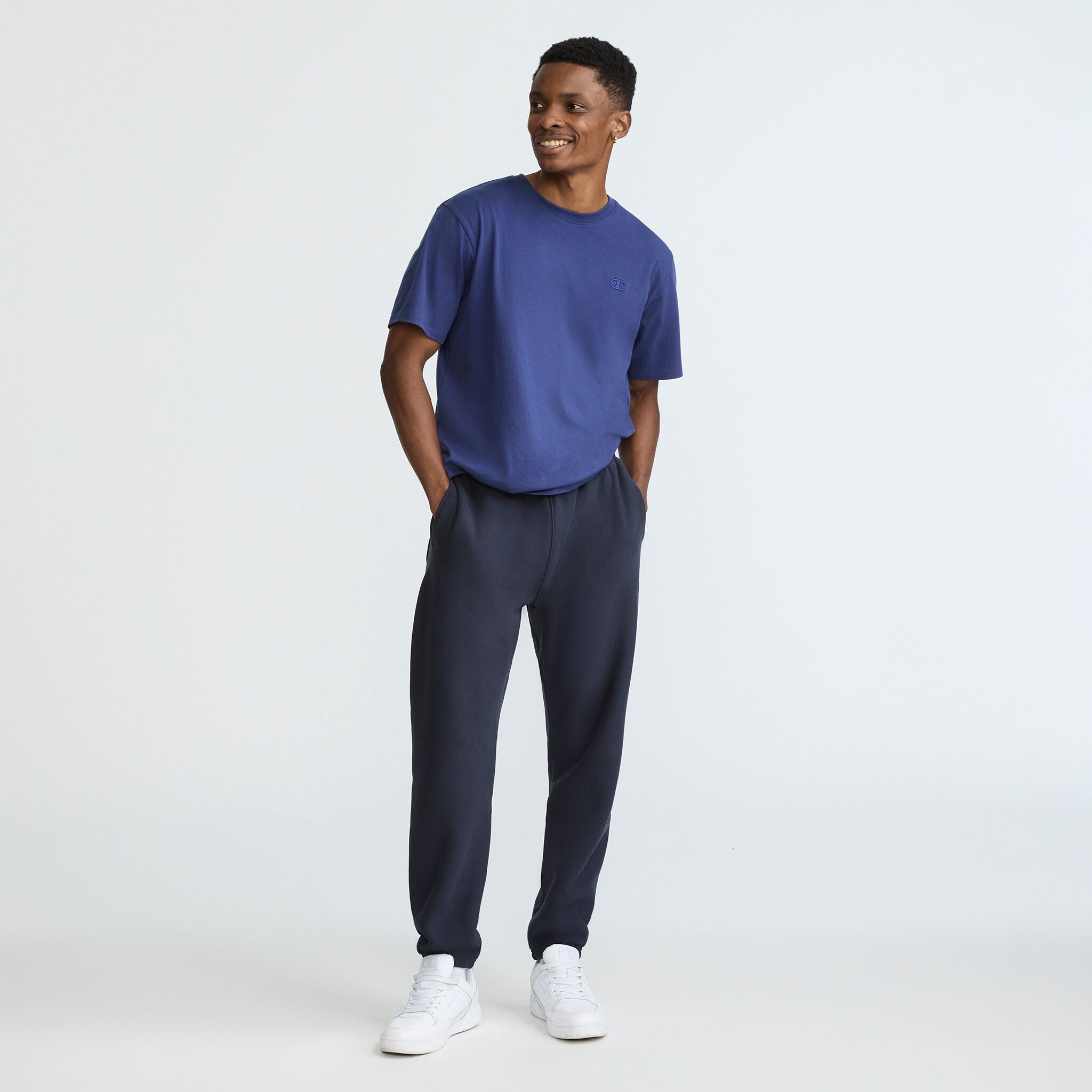 Reverse Weave Small Logo Cinched Sweatpants - Image 4