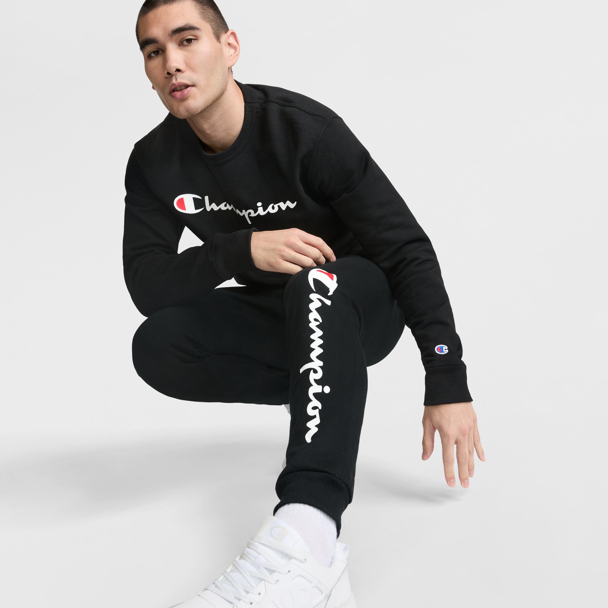 Powerblend Joggers. Script Logo - Image 4