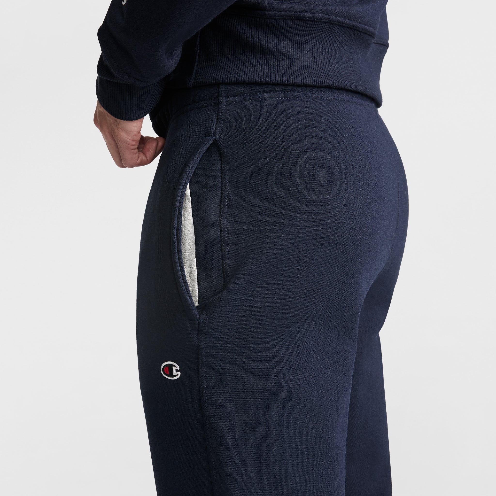 Powerblend Sweatpants. Cinched Bottom. C Logo - Big & Tall - Image 3