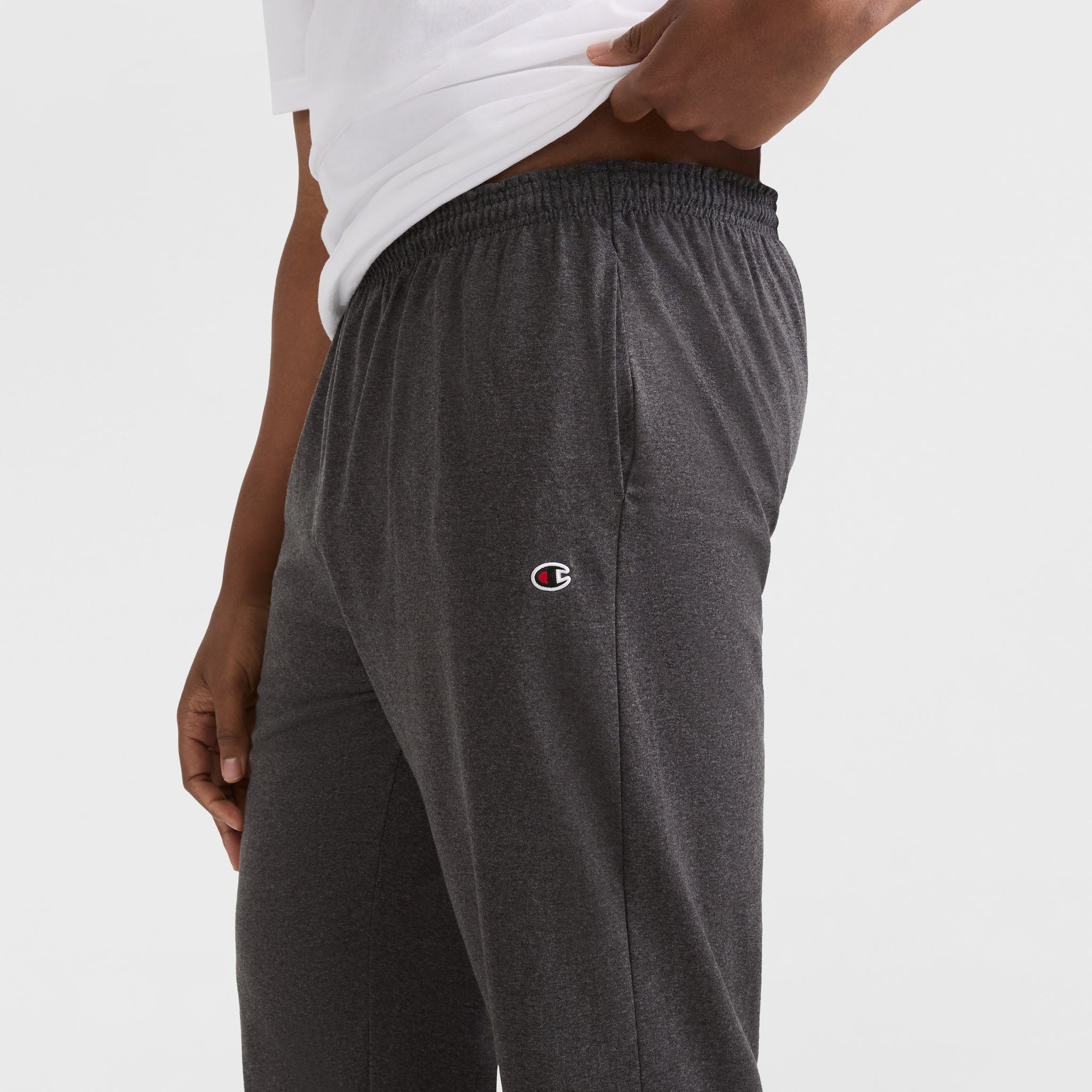 Lightweight Lounge Pants. Open Hem. C Logo - Big & Tall - Image 3