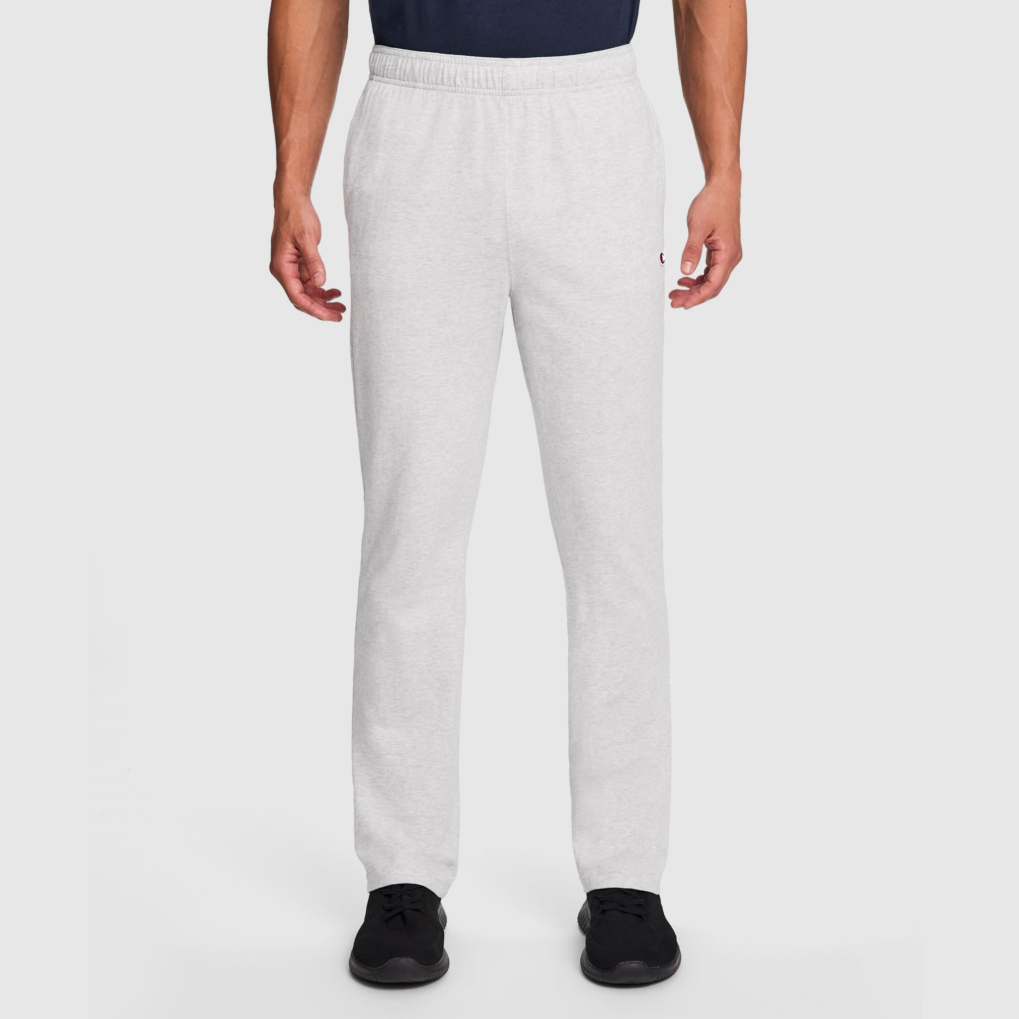 Lightweight Lounge Pants. Open Hem. C Logo