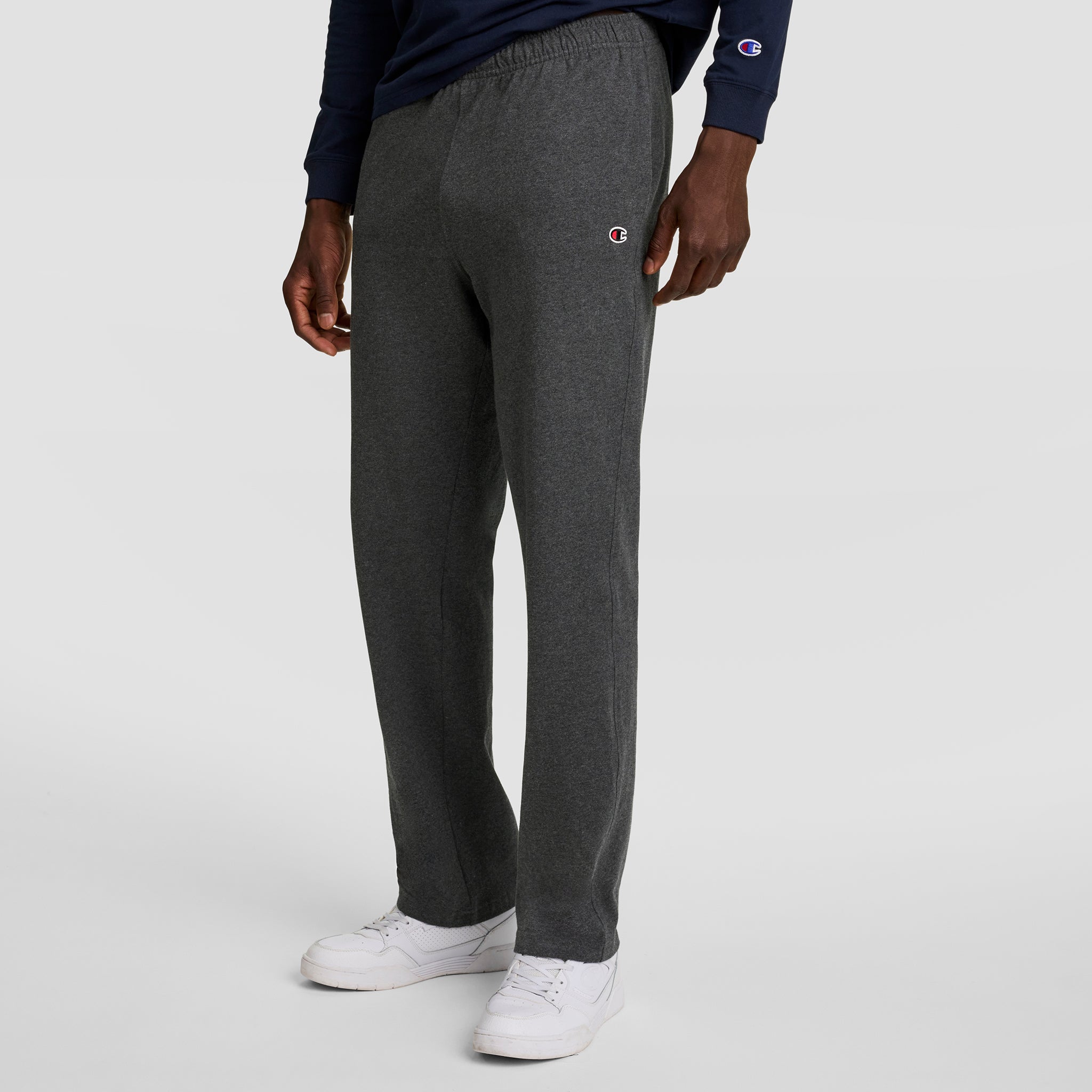 Lightweight Lounge Pants. Open Hem. C Logo - Image 5