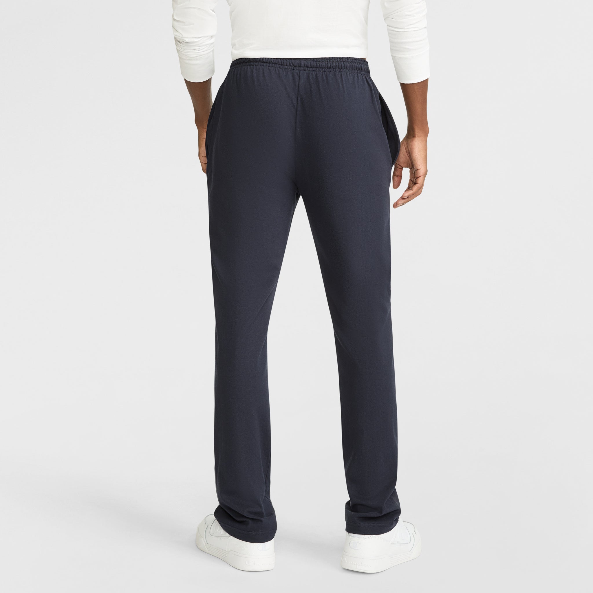 Lightweight Lounge Pants. Open Hem. C Logo - Image 2