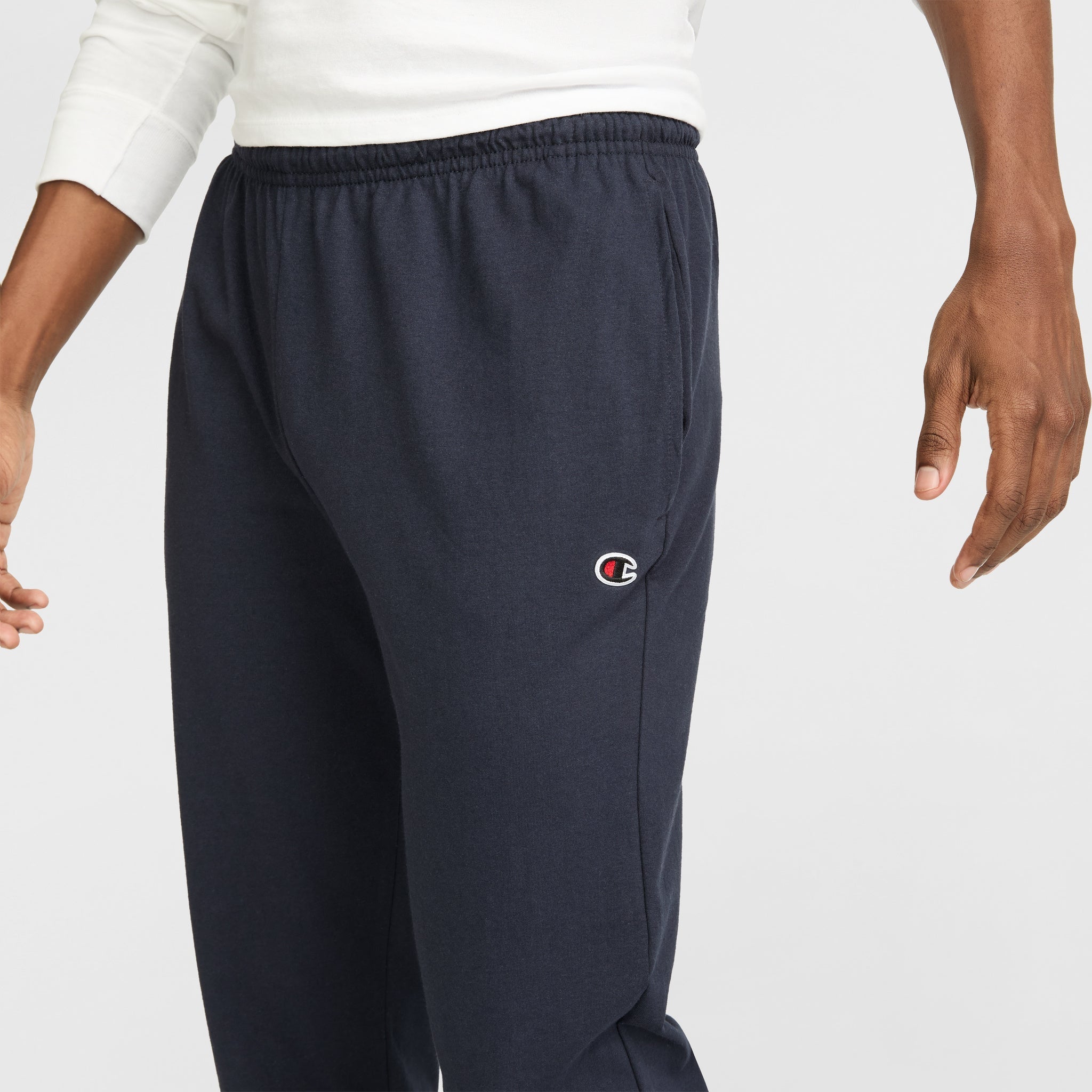 Lightweight Lounge Pants. Open Hem. C Logo - Image 3