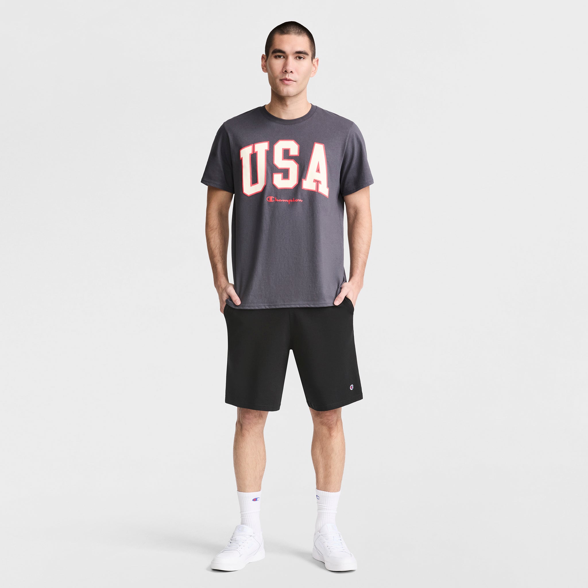 9 Lightweight Lounge Shorts. C Patch Logo - Image 4