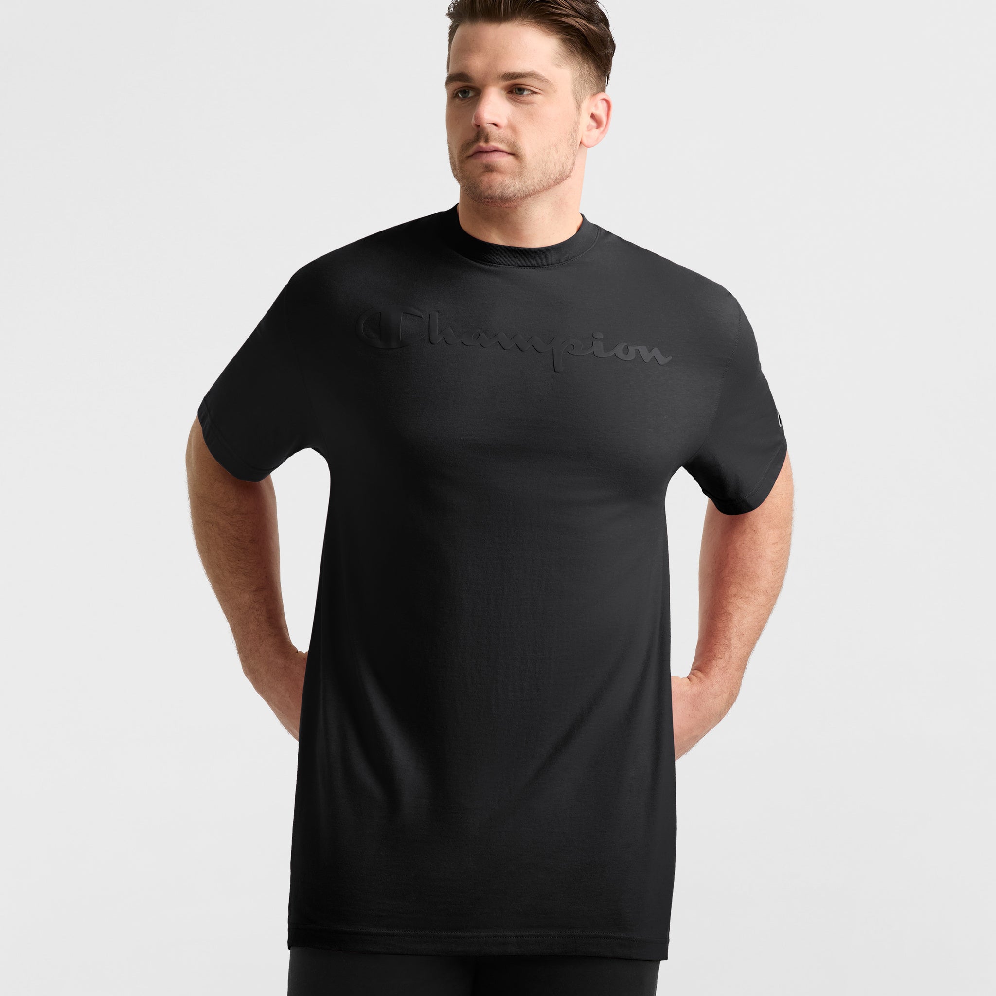 Classic Graphic T-Shirt. Tonal Script Logo - Big & Tall