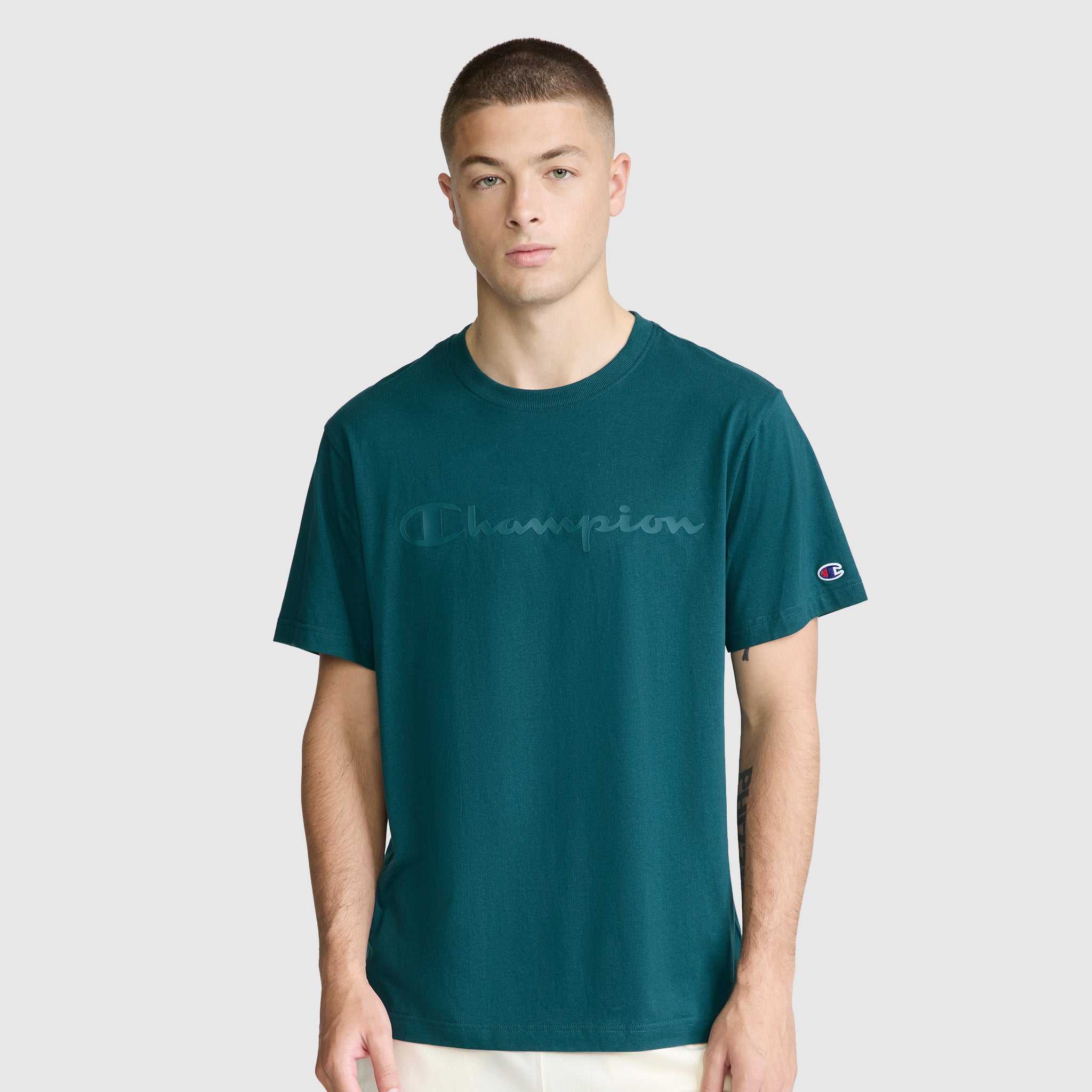 Classic Graphic T-Shirt. Tonal Script Logo