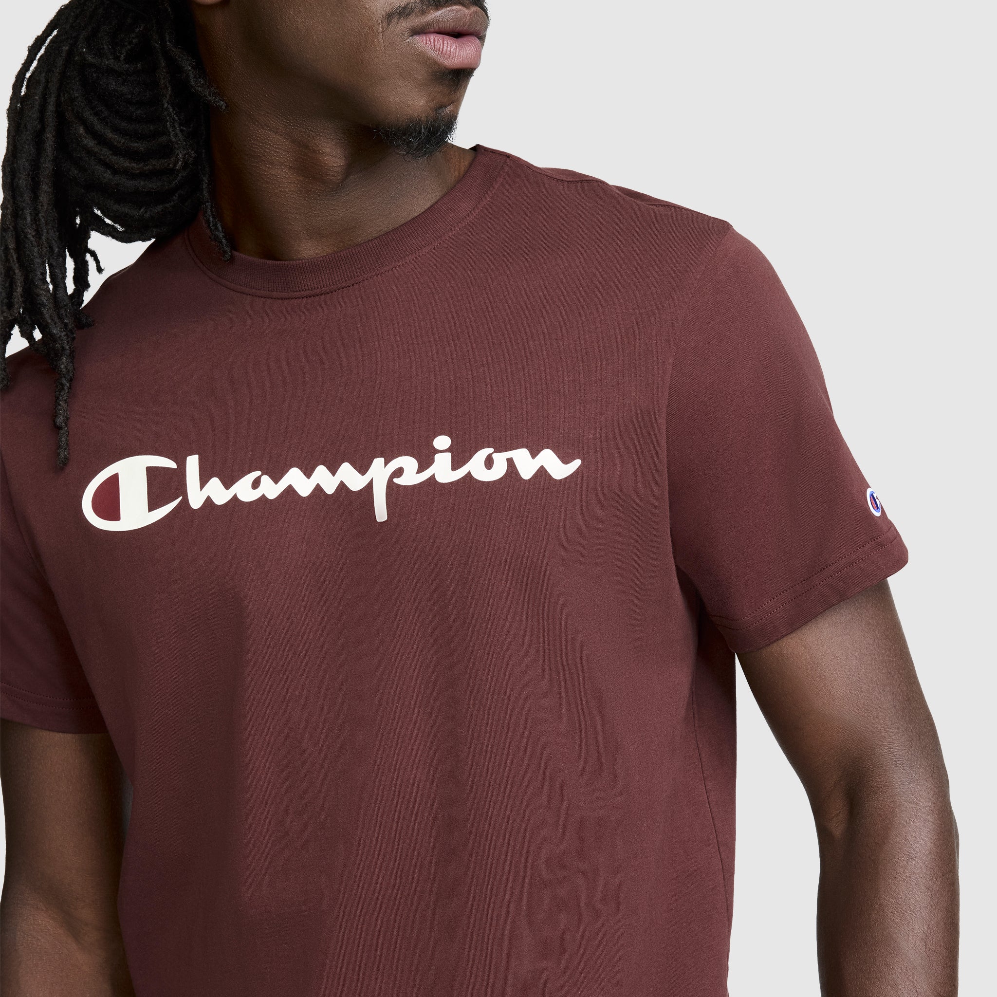 Classic Graphic T-Shirt. Script Logo - Image 3