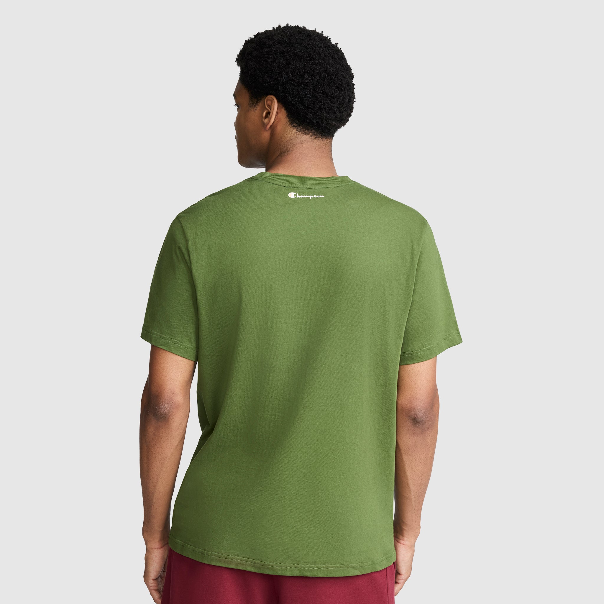 Classic Graphic T-Shirt. Script Logo - Image 2