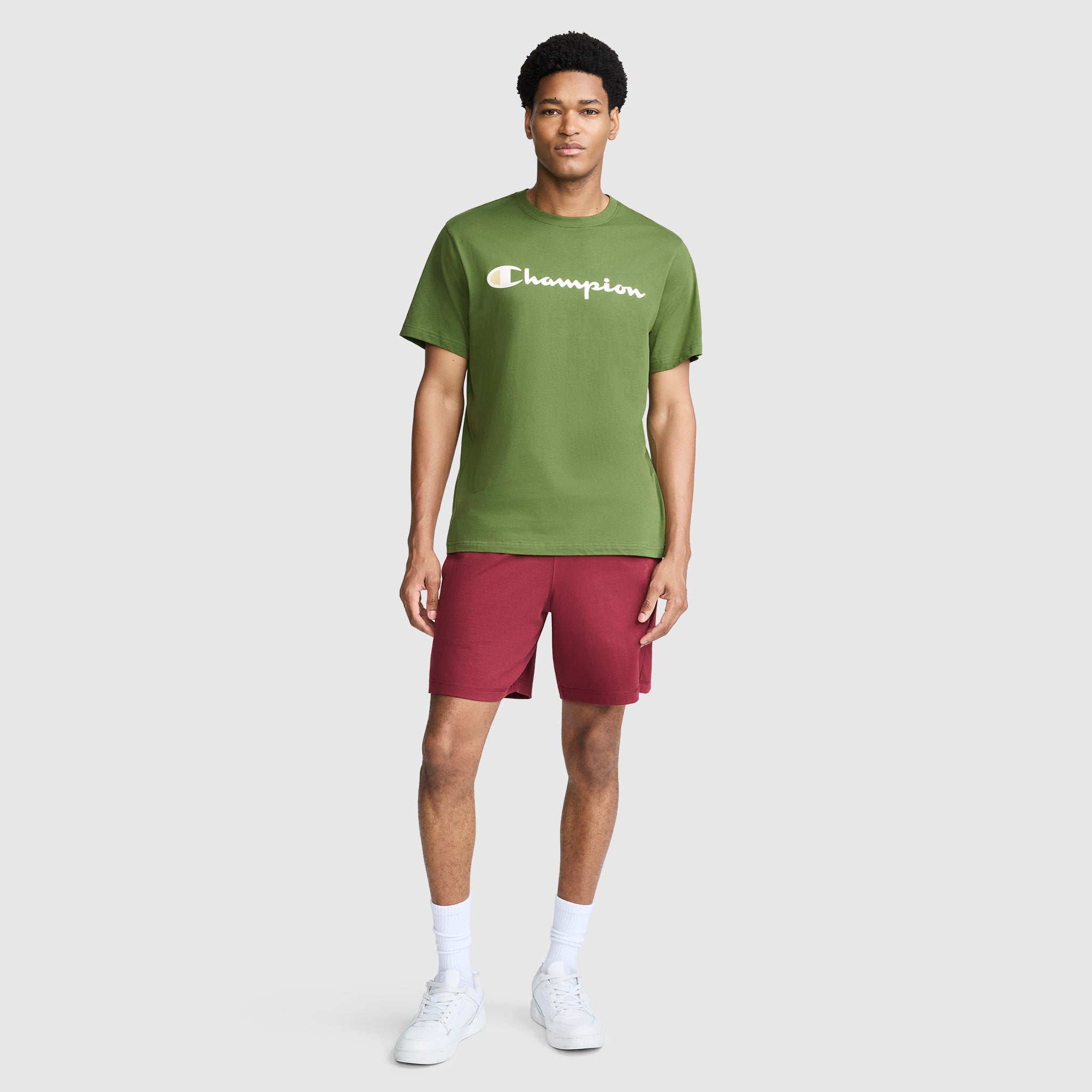 Classic Graphic T-Shirt. Script Logo - Image 5