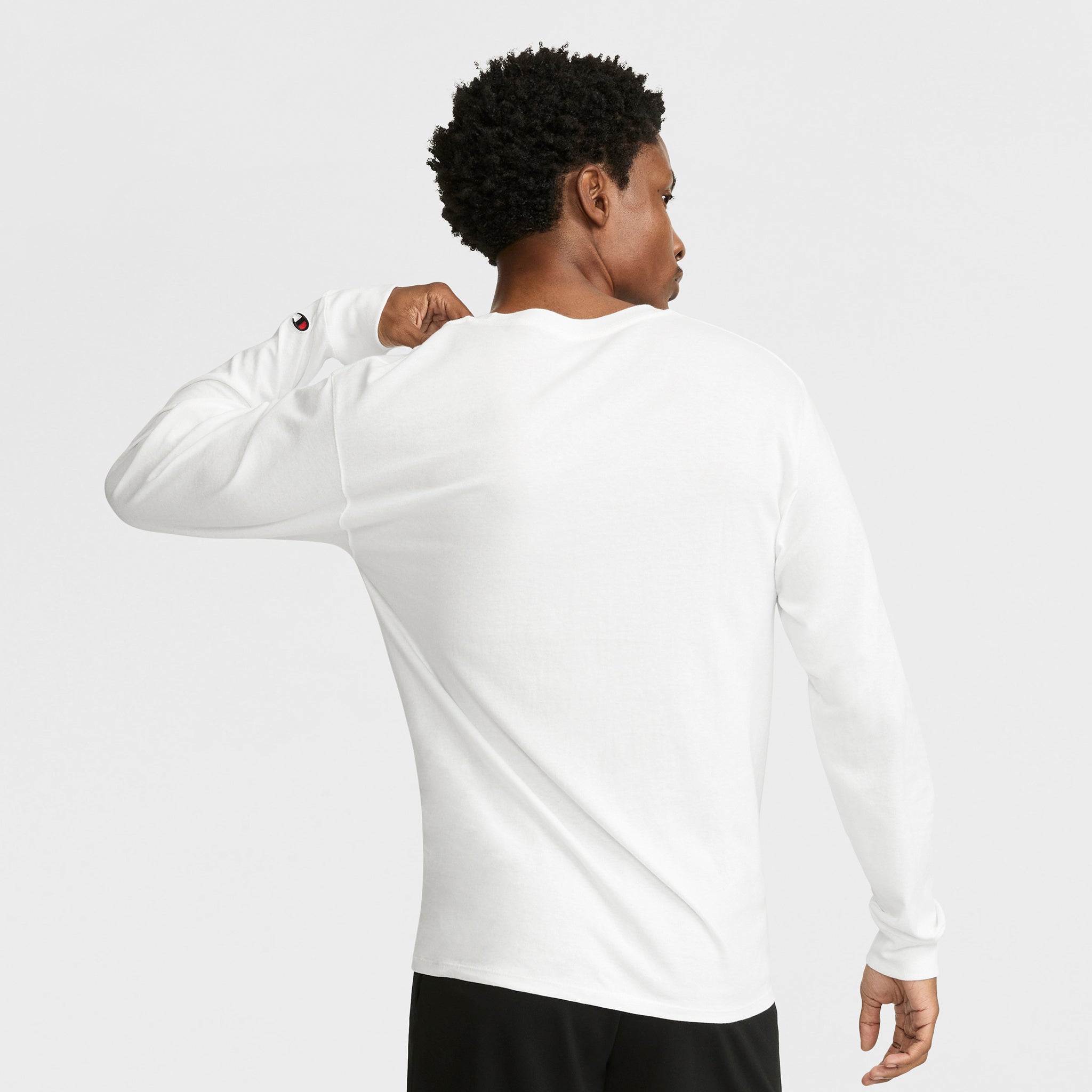 Classic Long Sleeve T-Shirt. Embroidered C Logo - Image 2