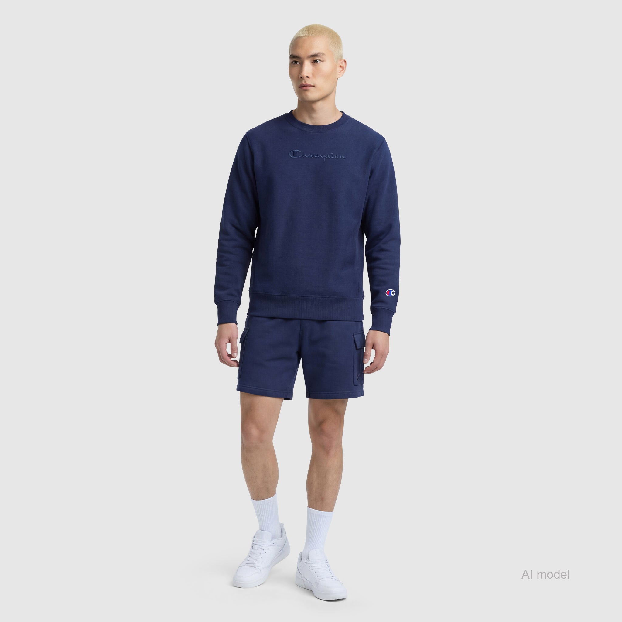 8 Fleece Cargo Short. C Logo - Image 3