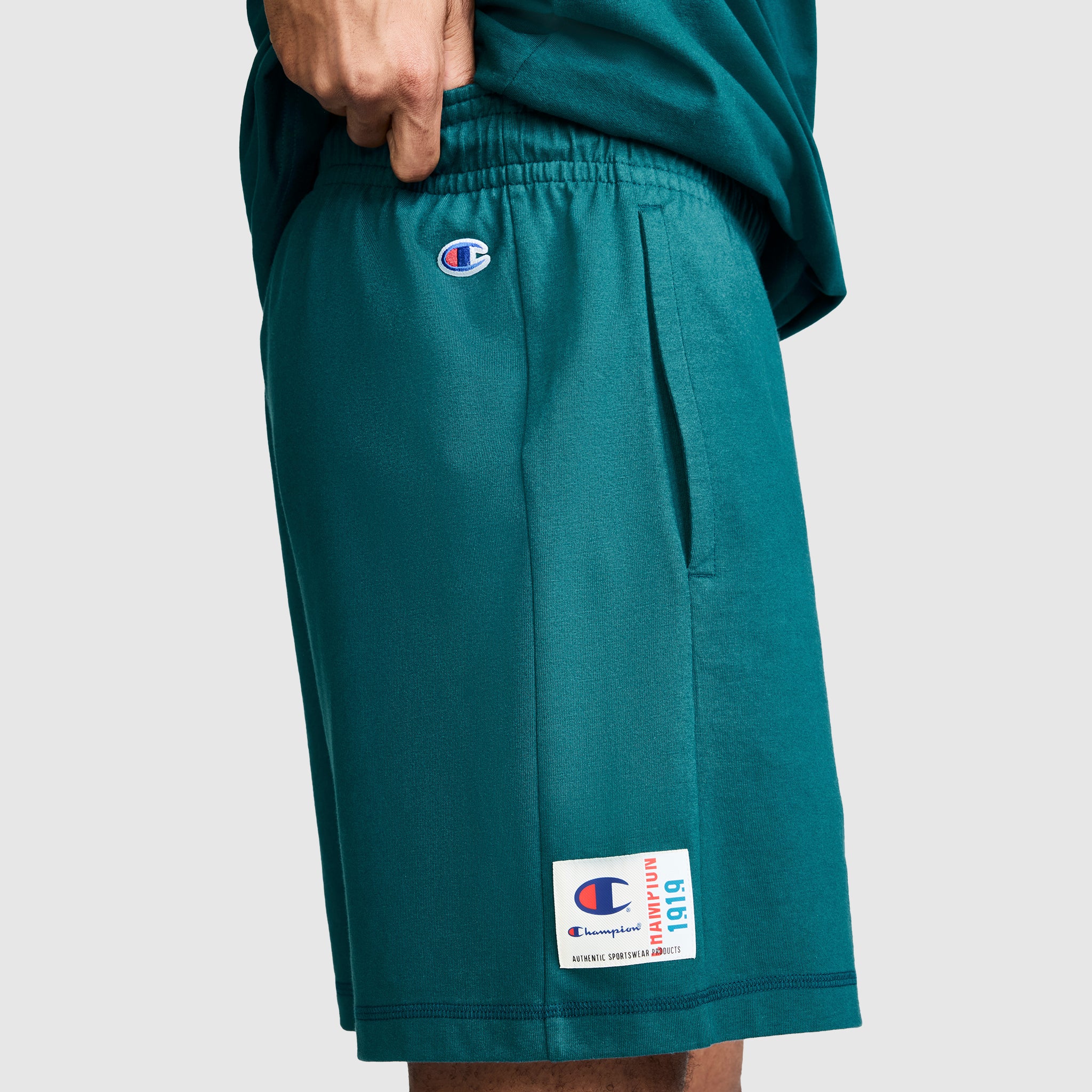 7 Jersey Shorts. Script Logo - Image 3