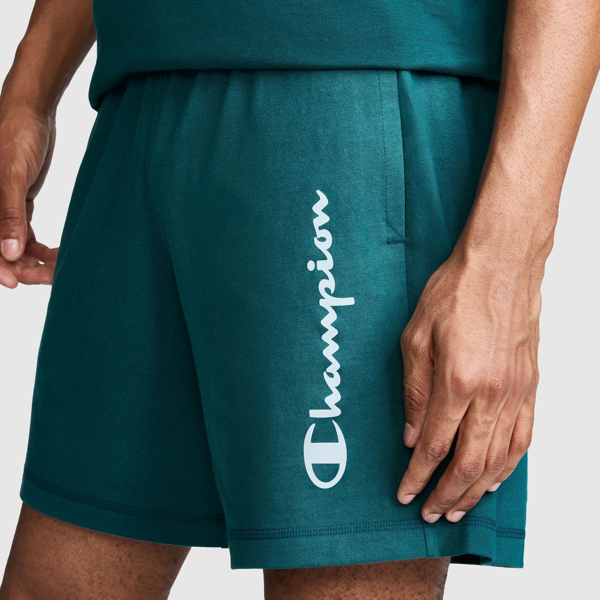 7 Jersey Shorts. Script Logo - Image 4