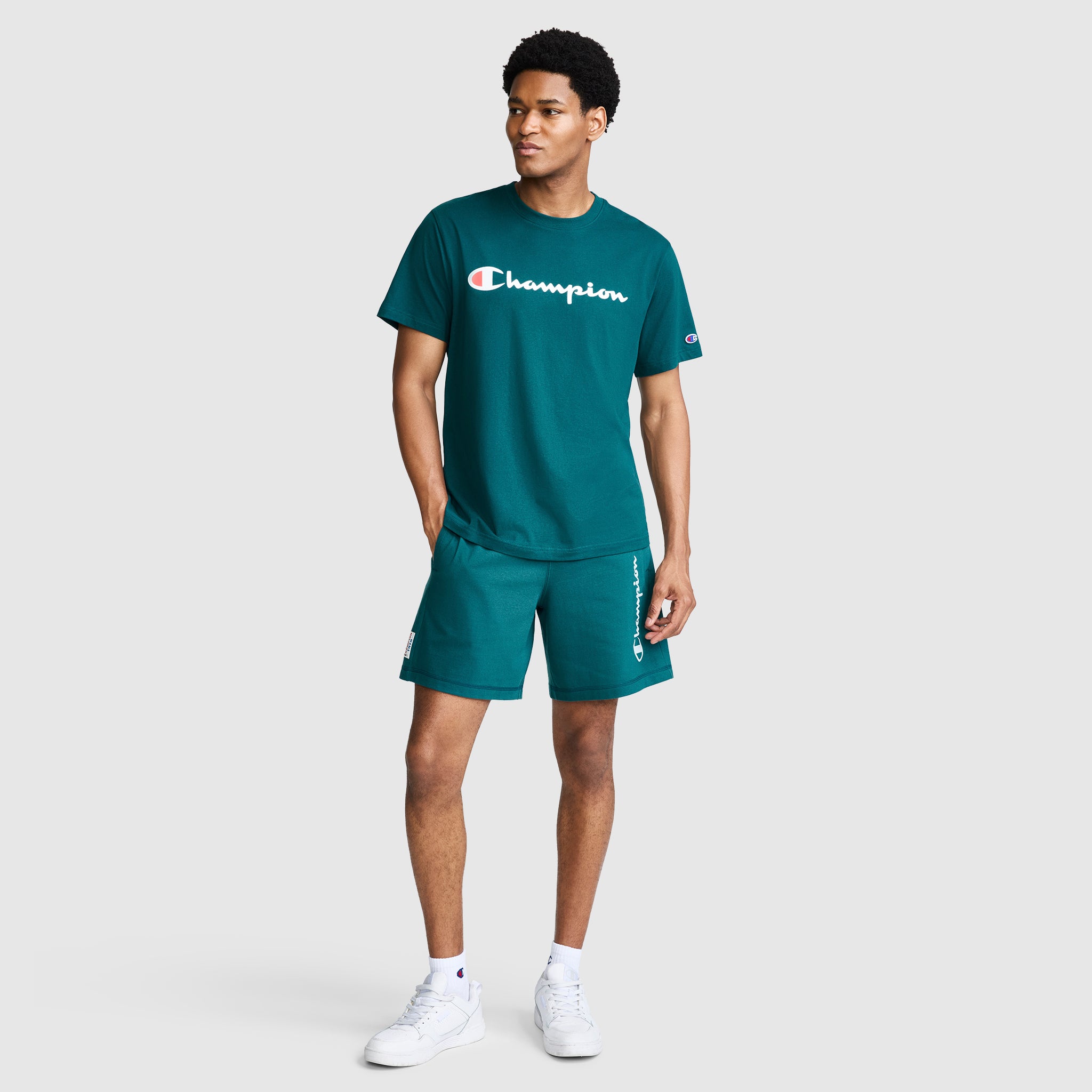 7 Jersey Shorts. Script Logo - Image 5