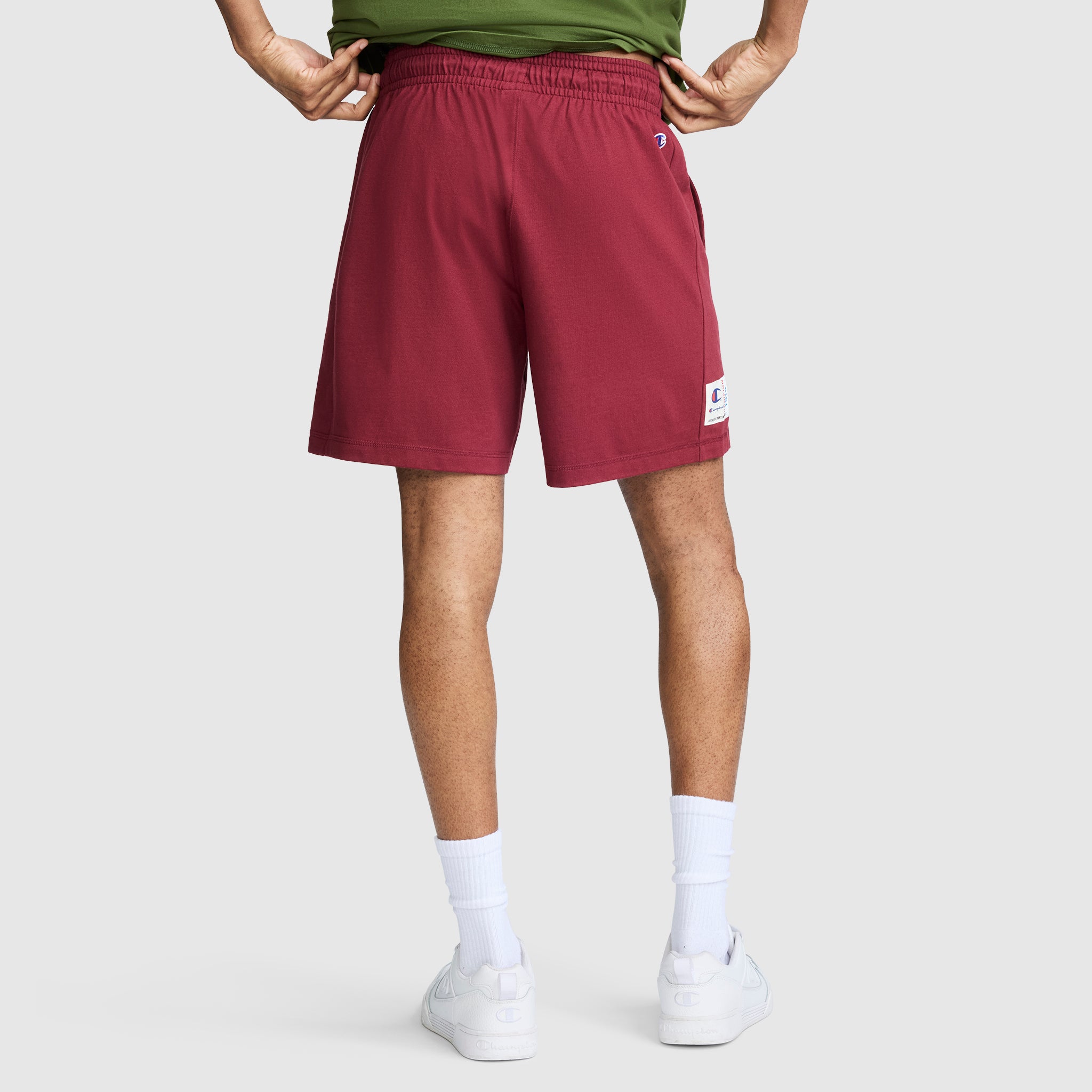 7 Jersey Shorts. Script Logo - Image 2
