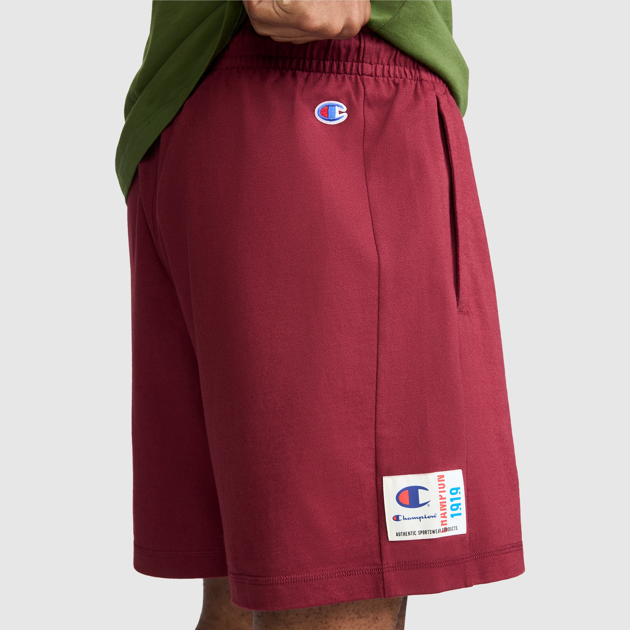 7 Jersey Shorts. Script Logo - Image 4