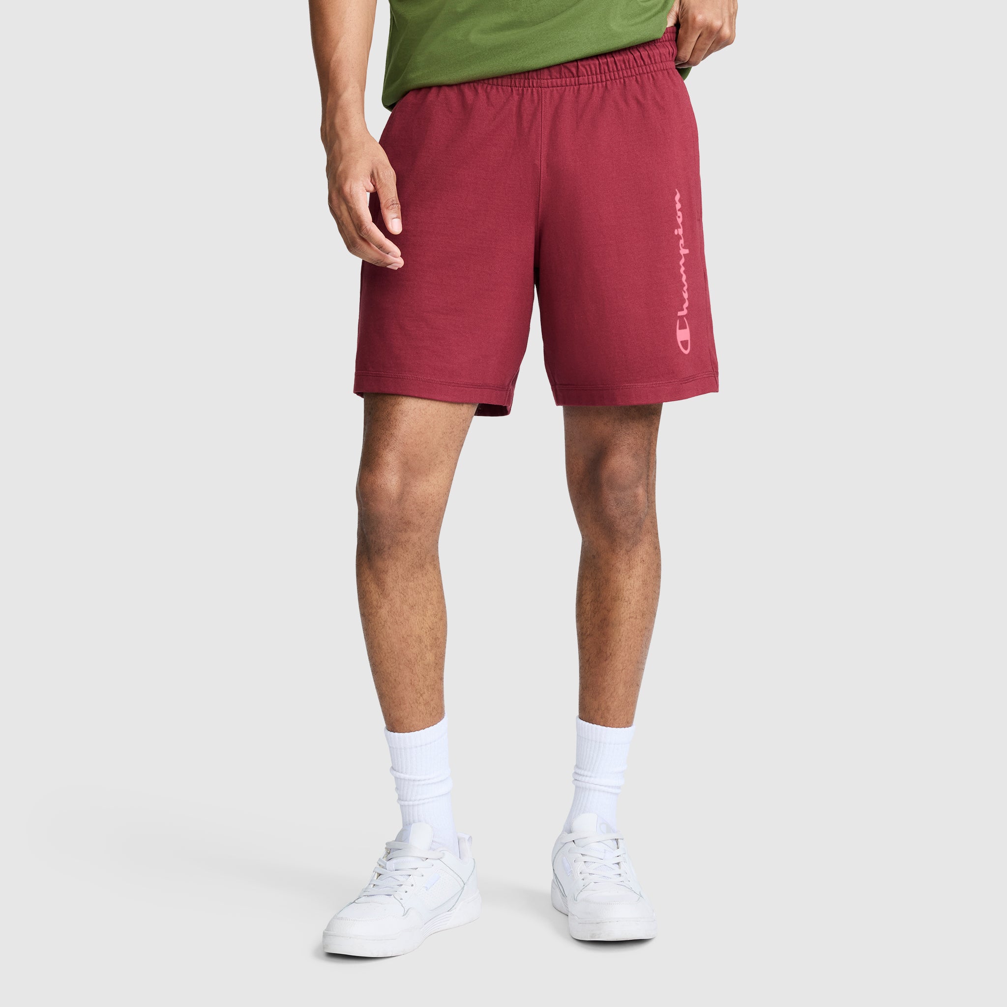 7 Jersey Shorts. Script Logo
