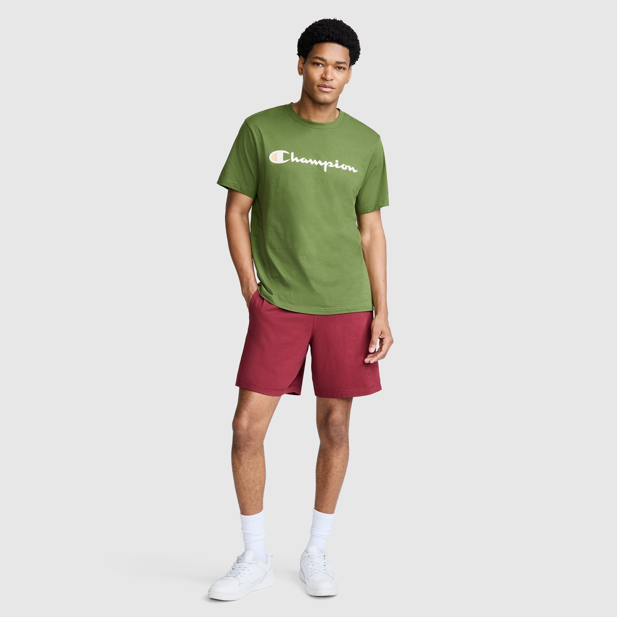 7 Jersey Shorts. Script Logo - Image 5