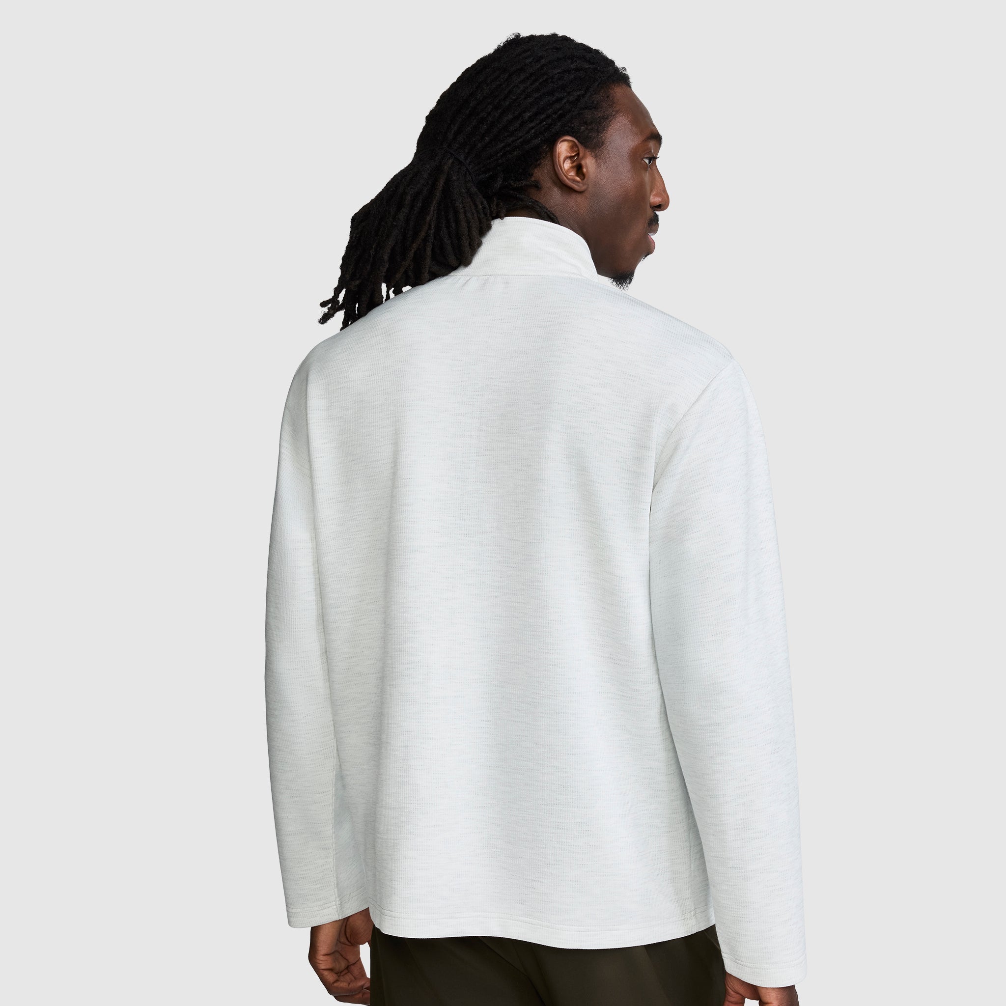 Sport Long Sleeve 1/4 Zip Mockneck. C Logo - Image 3