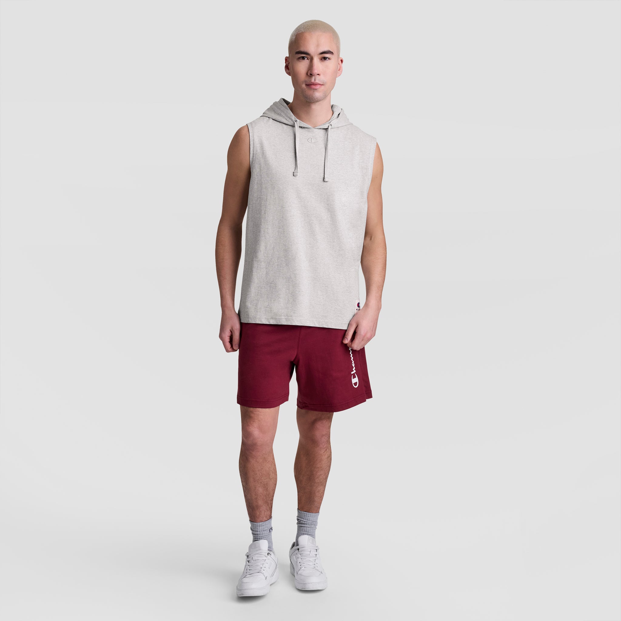 Sleeveless Hoodie. Embroidered C Logo - Image 6