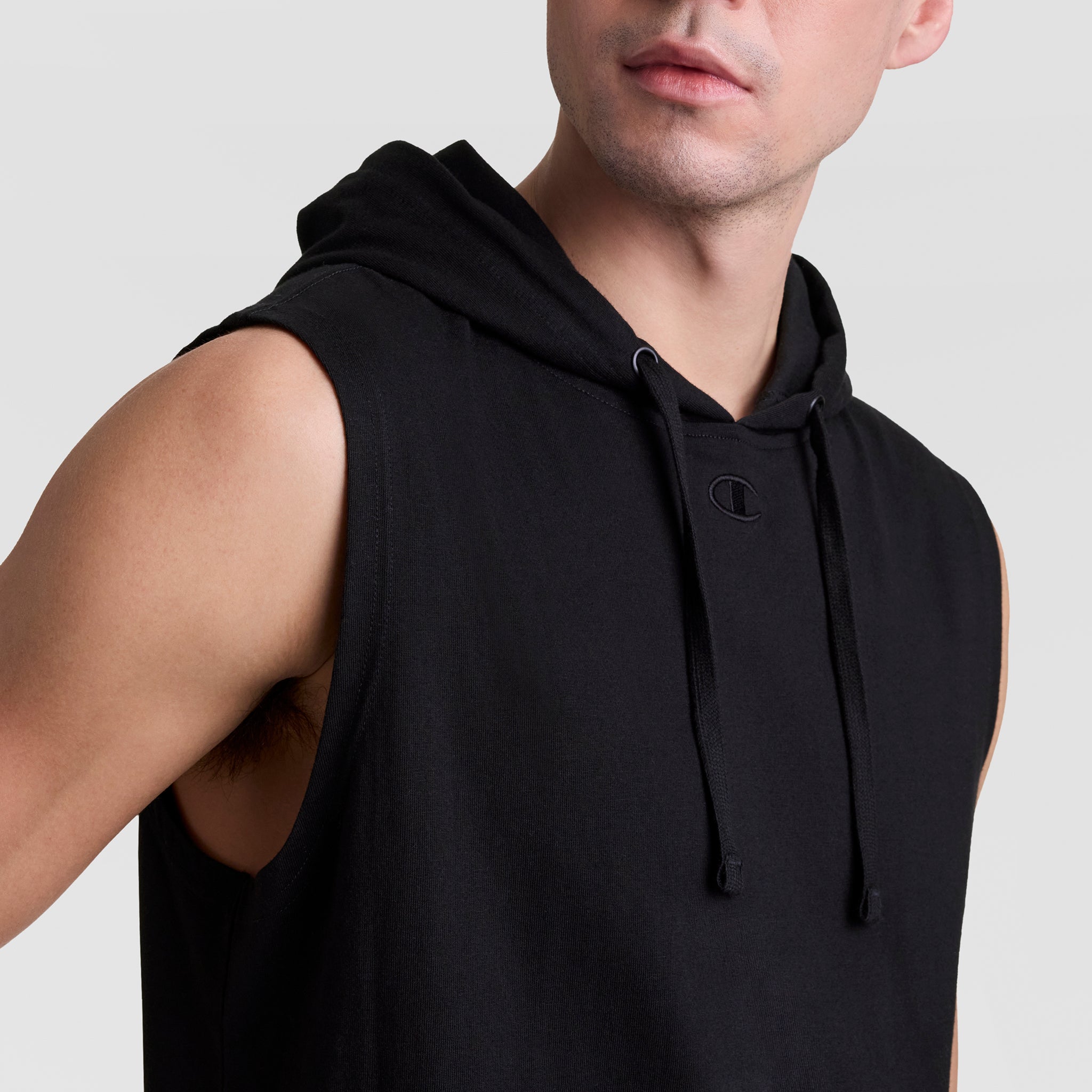 Sleeveless Hoodie. C Logo - Image 4