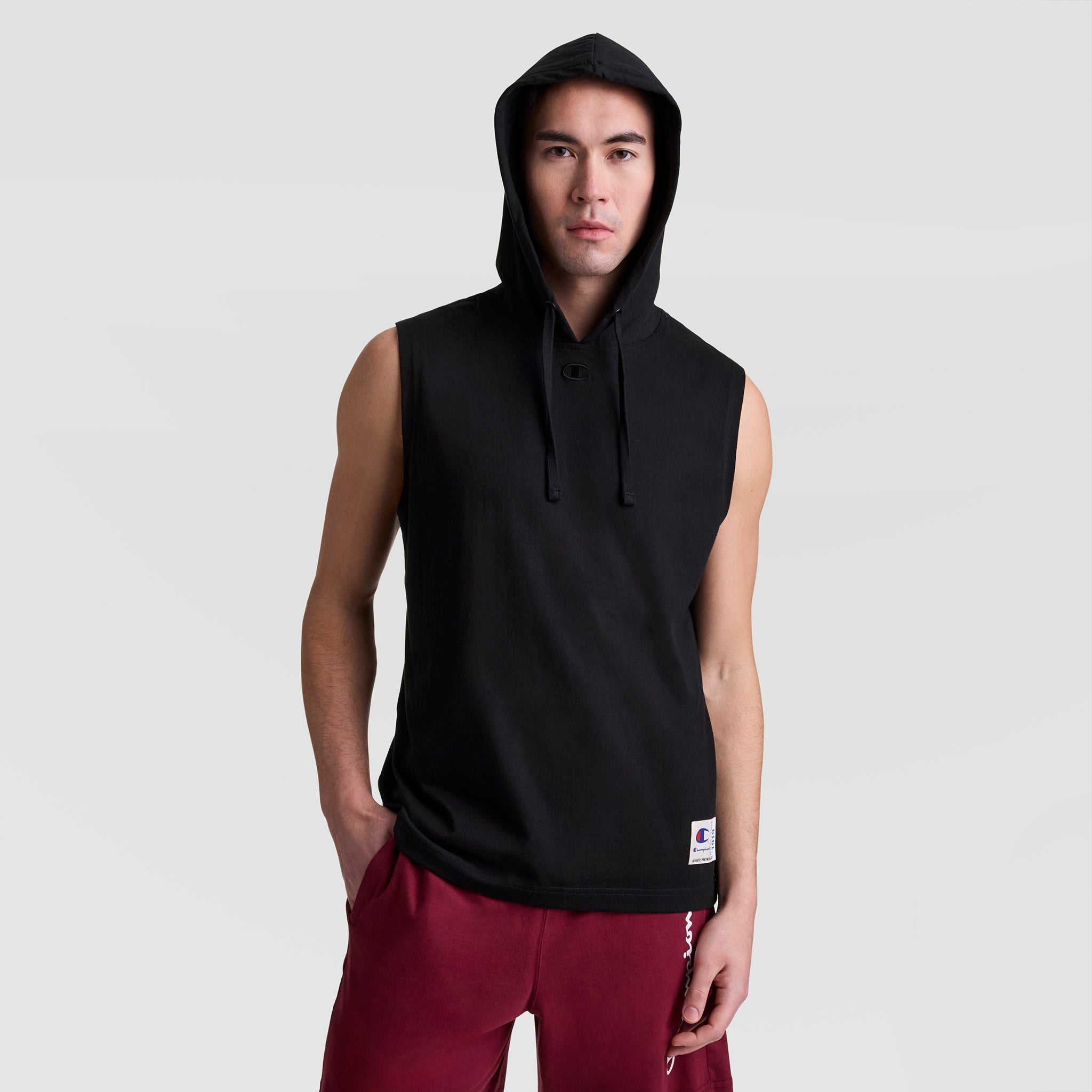 Sleeveless Hoodie. C Logo - Image 2