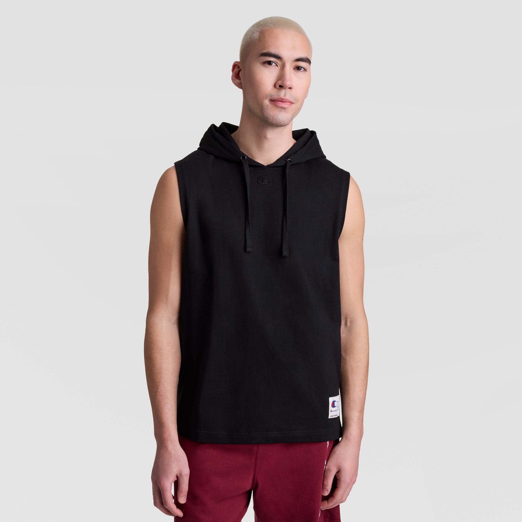 Sleeveless Hoodie. C Logo
