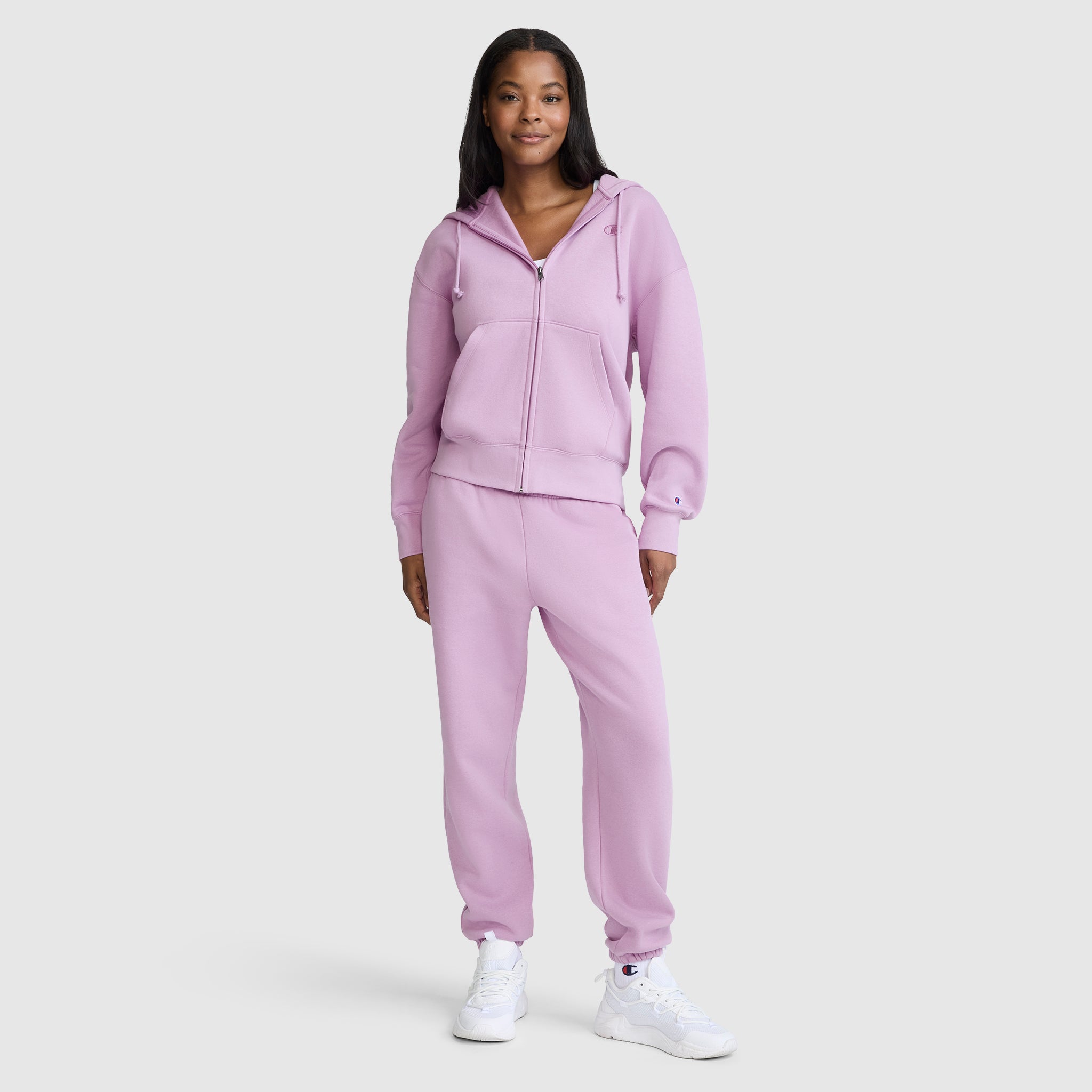 Powerblend Fleece Zip-Up Hoodie. C Logo - Image 6